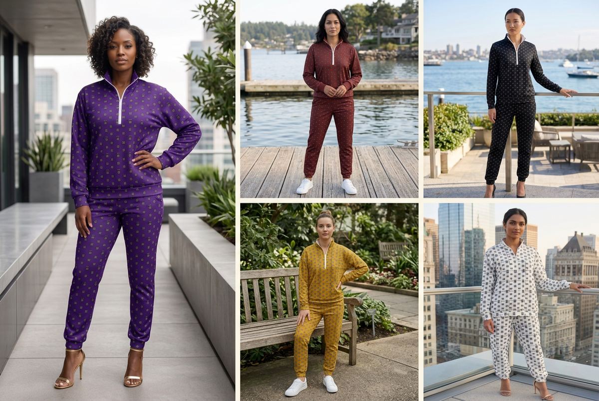 Heels or Sneakers? Style the FZ Women’s Lapel Pants Suit Your Way