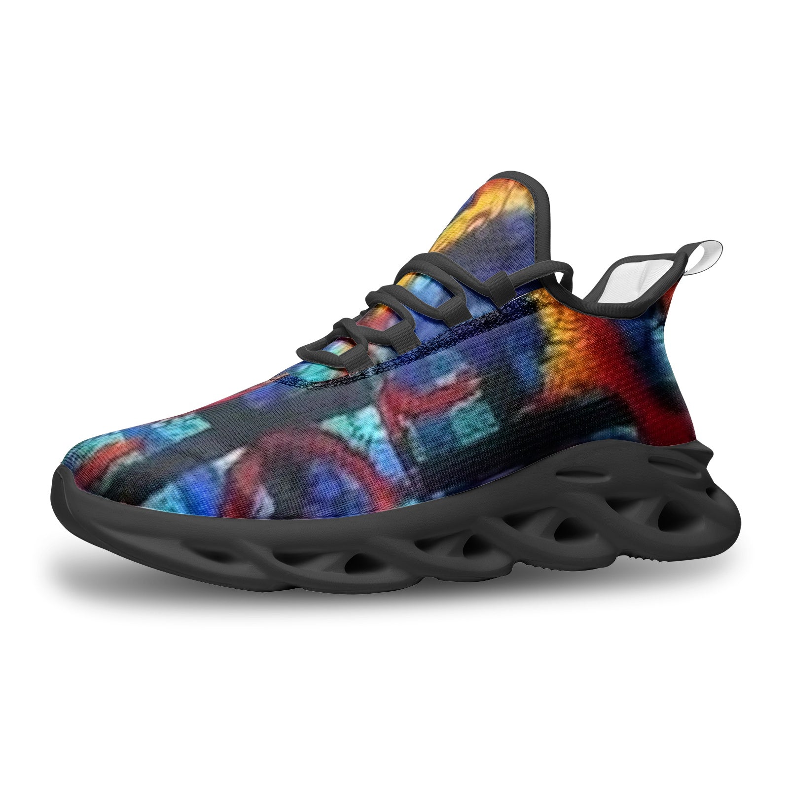 FZ African Print Unisex Bounce Mesh Knit Sneakers - FZwear