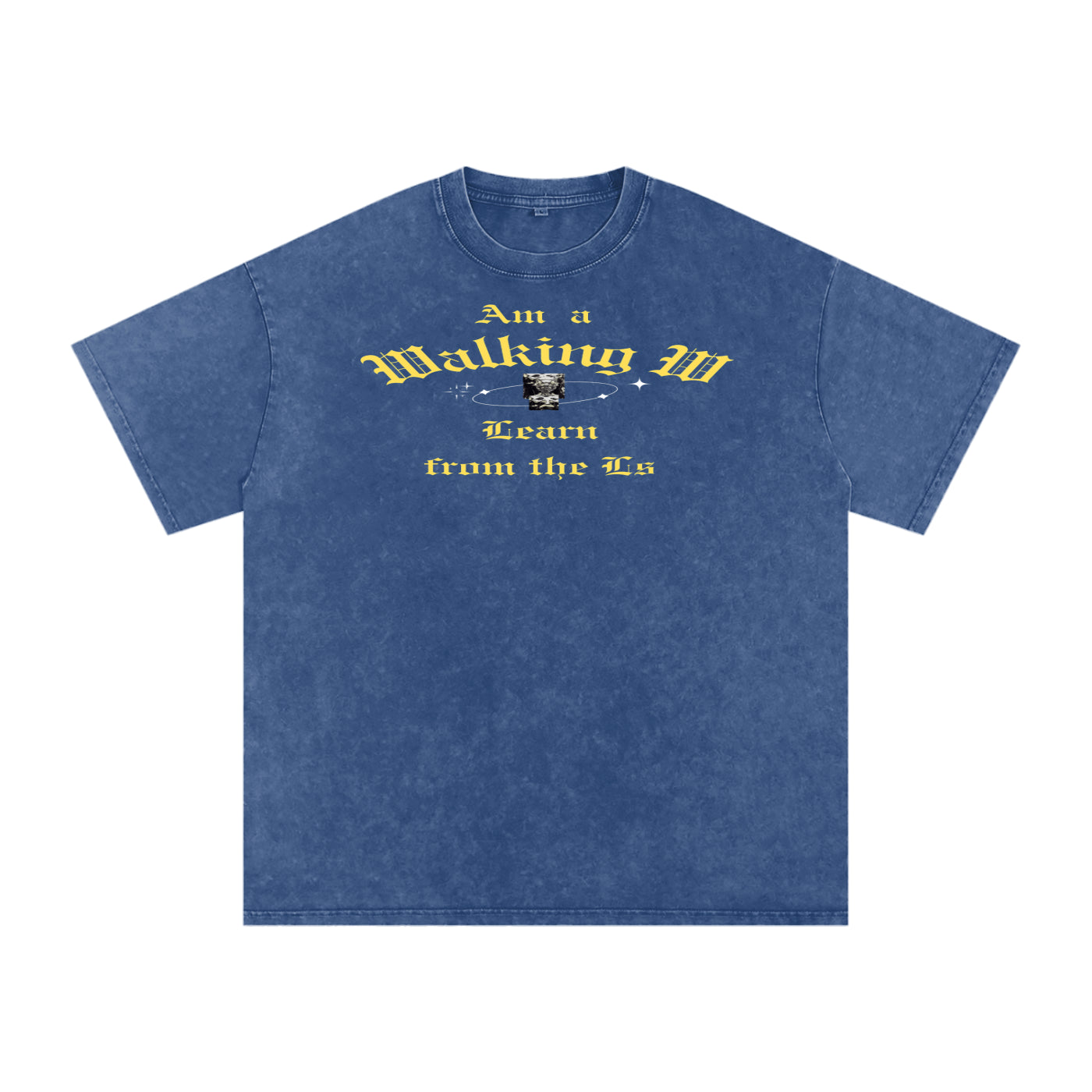 FZ Unisex Snow Washed Oversized Cotton Tee