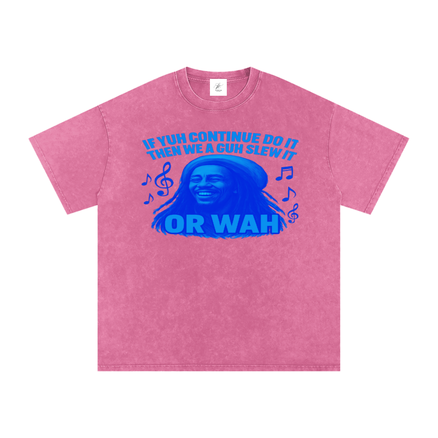 FZ Unisex Acid Wash Oversize Tee