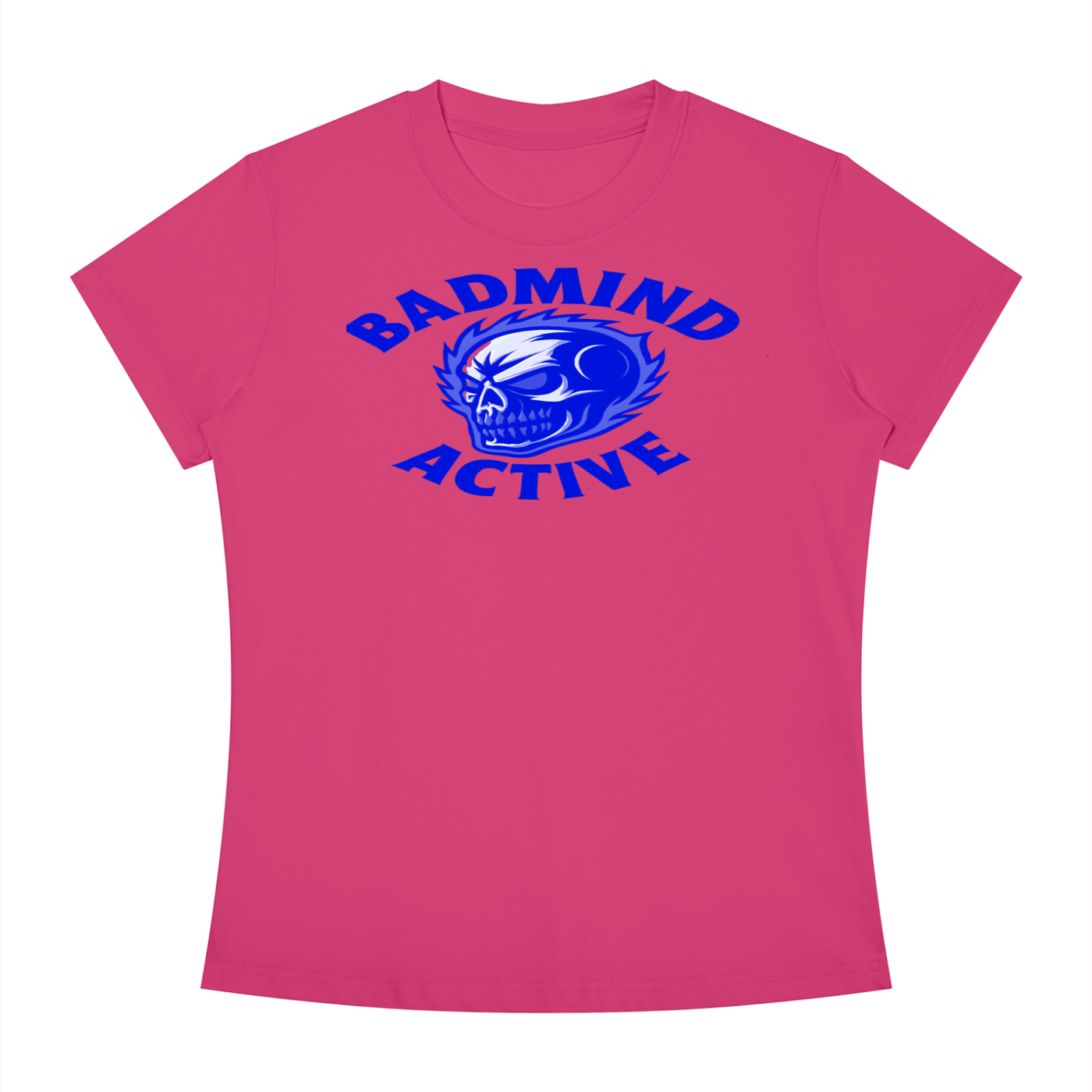 FZ Women's Slim Fit Badmind Crewneck Tee