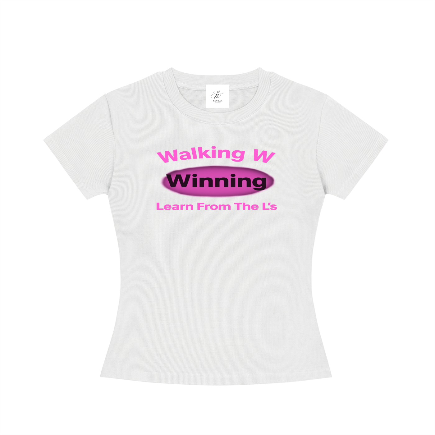 FZ Women's Slim Fit Winning Crewneck Tee