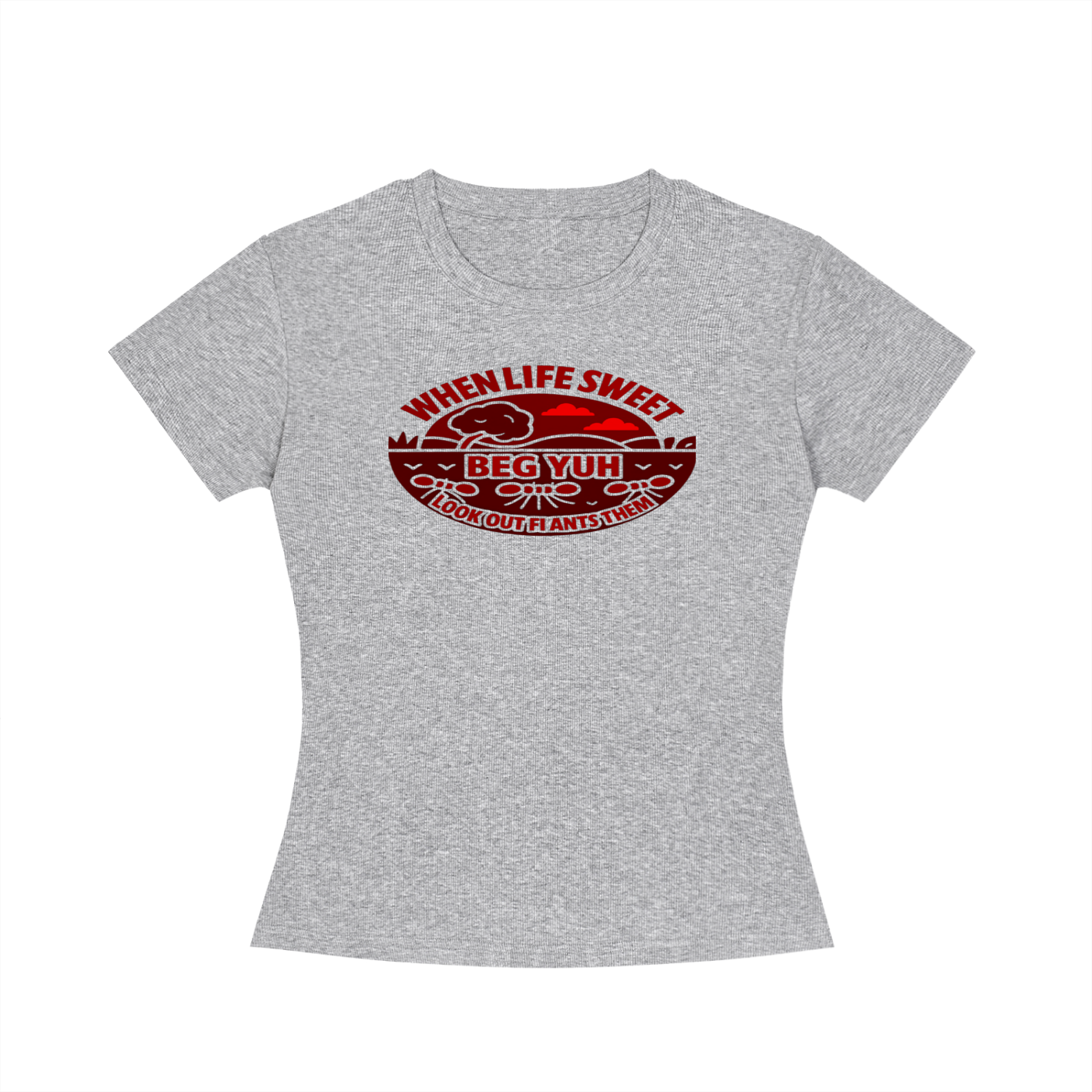 FZ Women's Slim Fit Crewneck Tee