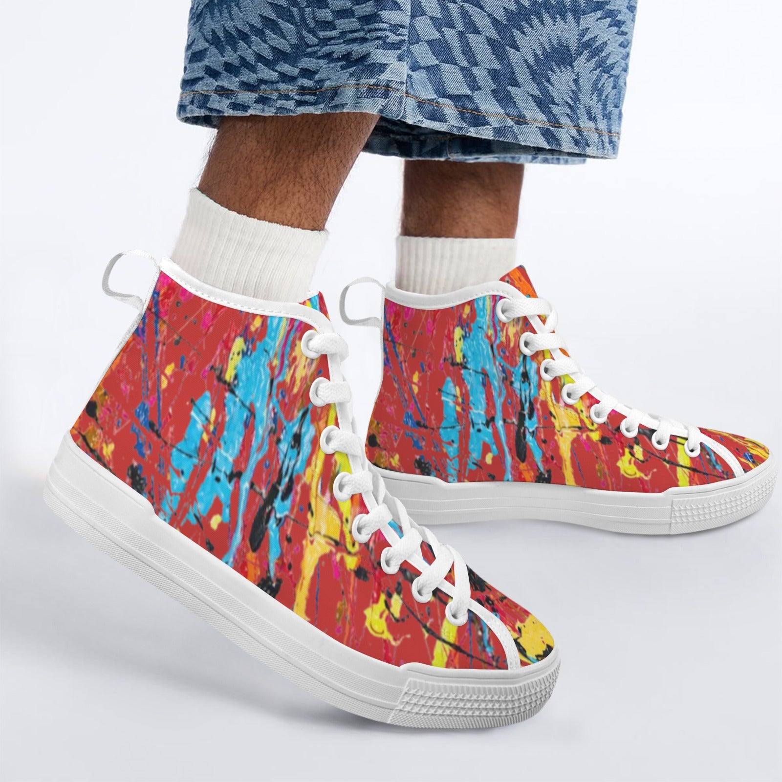 FZ Men's New Vancouver High Top Canvas Shoes