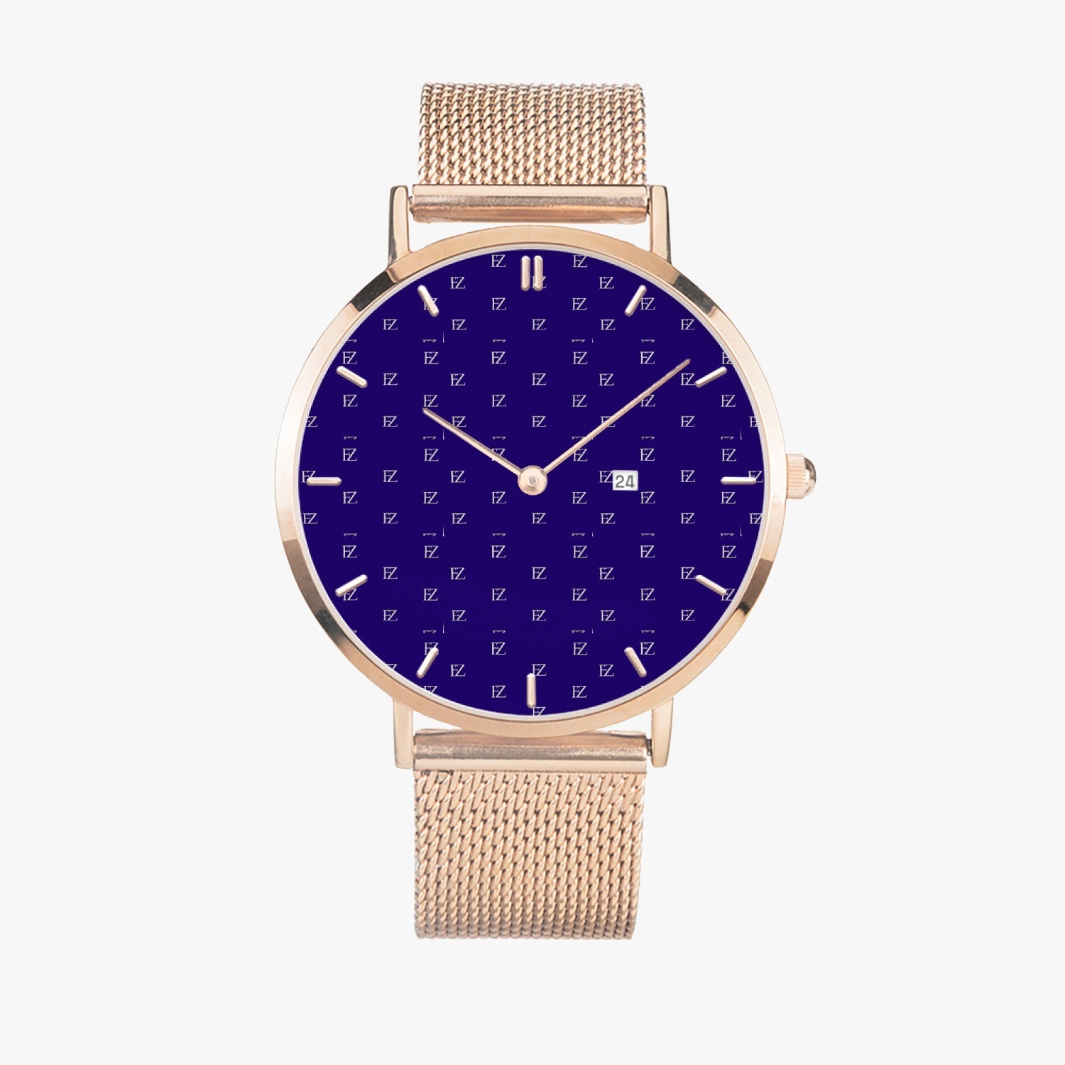 FZ Unisex Stainless Steel Perpetual Calendar Quartz Watch (With Indicators) - FZwear