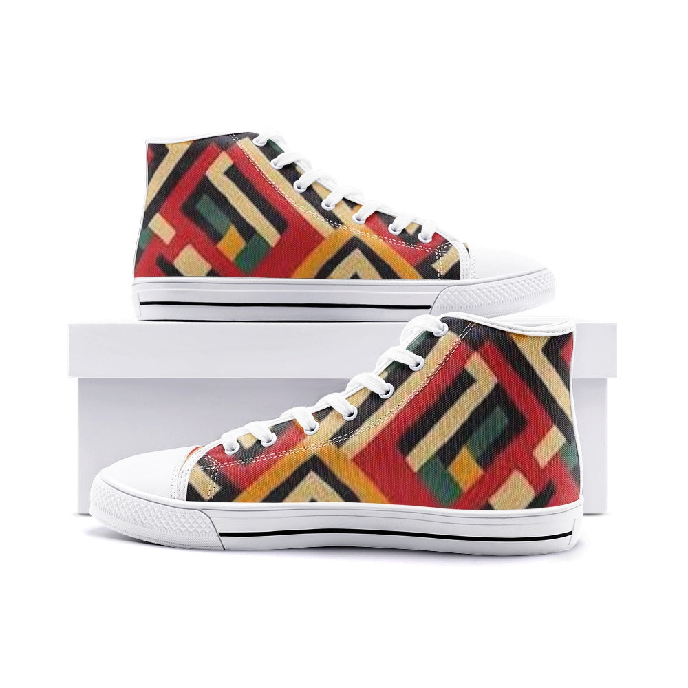 FZ Unisex High Top Canvas Shoes - FZwear