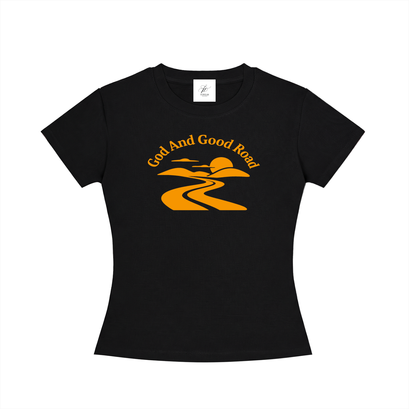 FZ Women's Slim Fit Good Road Crewneck Tee