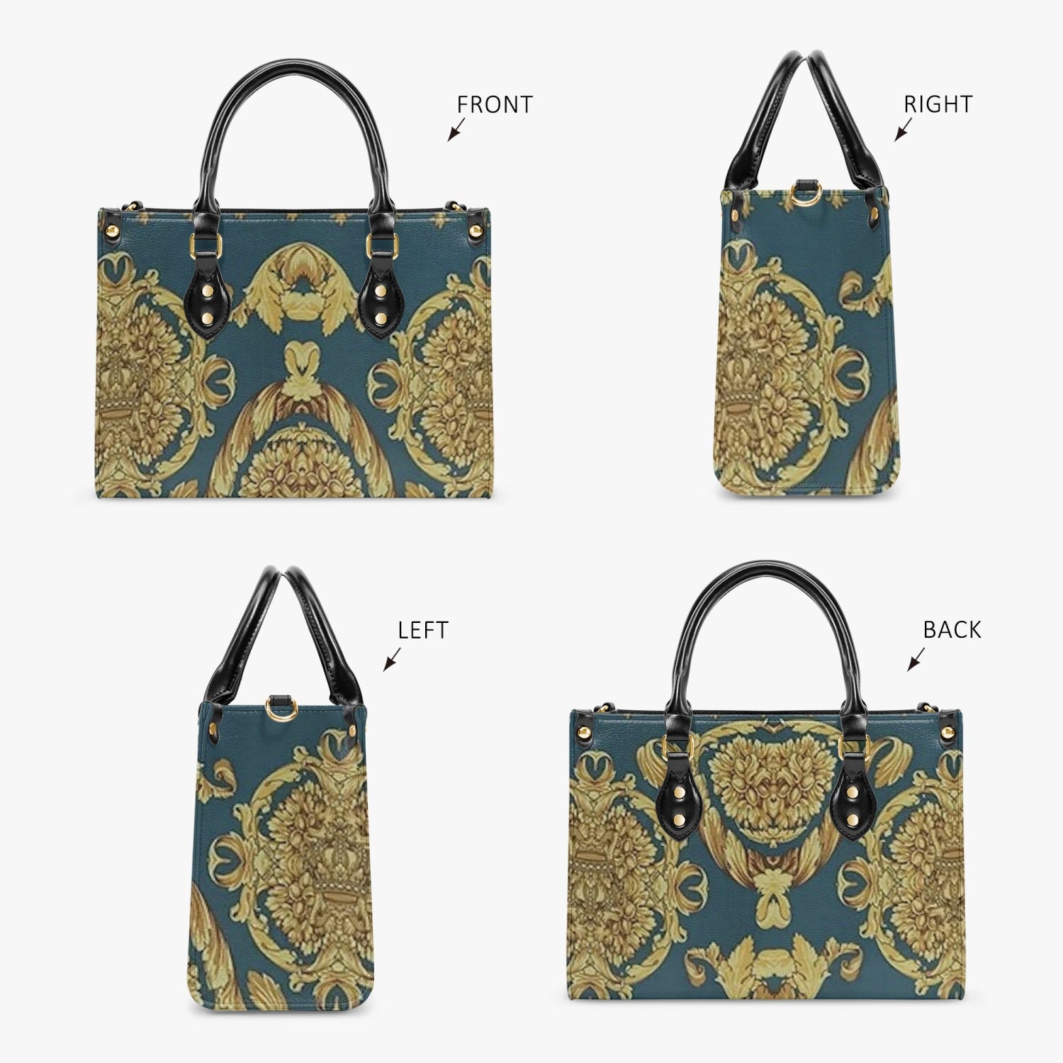FZ Concise Type Women's Tote Bag JetPrint