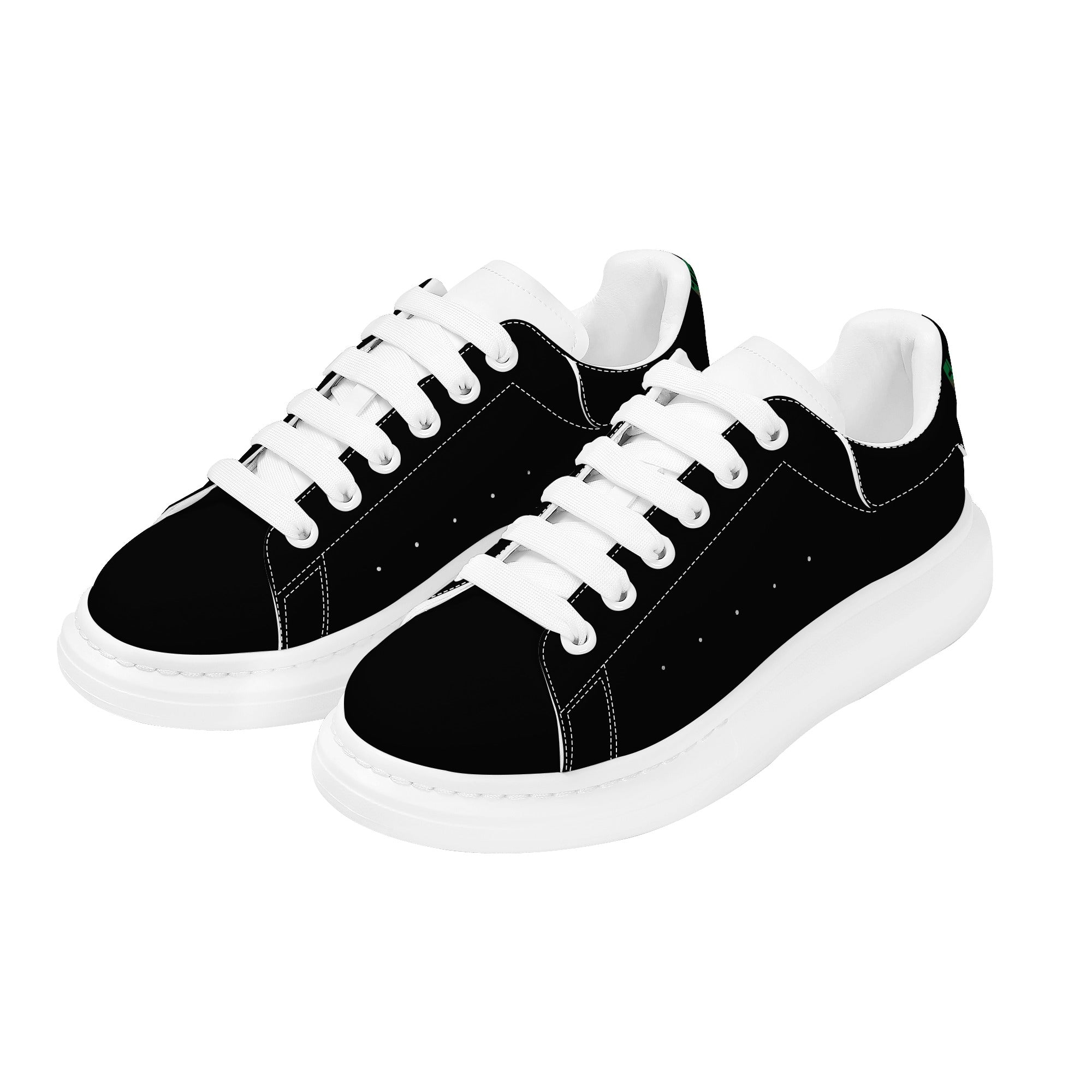 FZ Men's White Tongue Chunky Shoes - FZwear