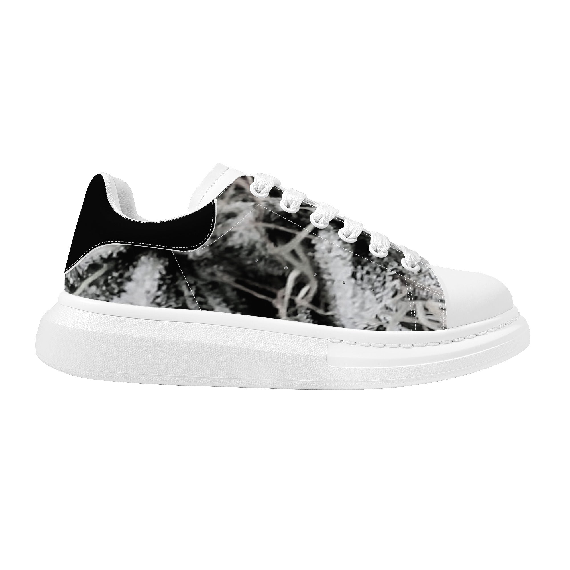 FZ Men's White Tongue Chunky Shoes - FZwear