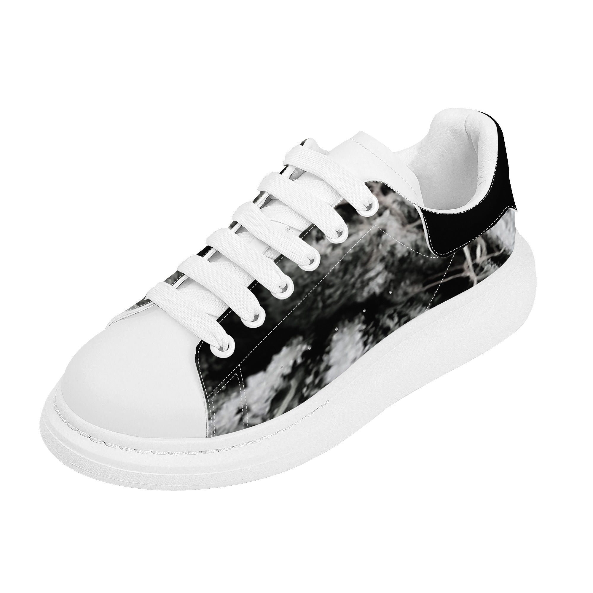 FZ Men's White Tongue Chunky Shoes - FZwear