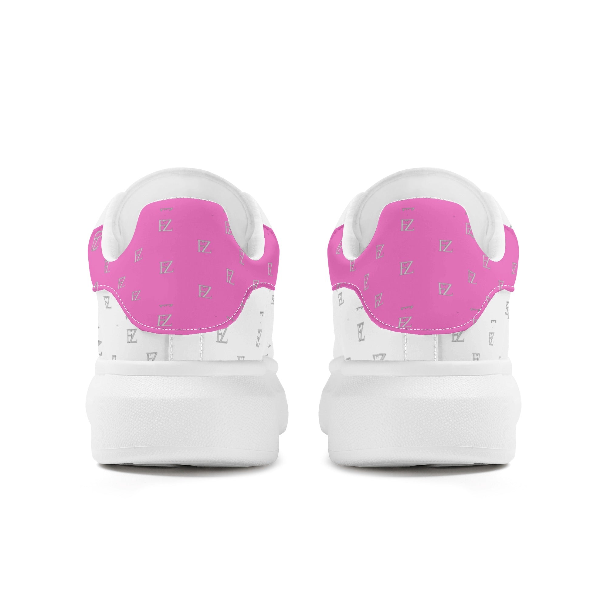 FZ Men's White Tongue Chunky Shoes - FZwear