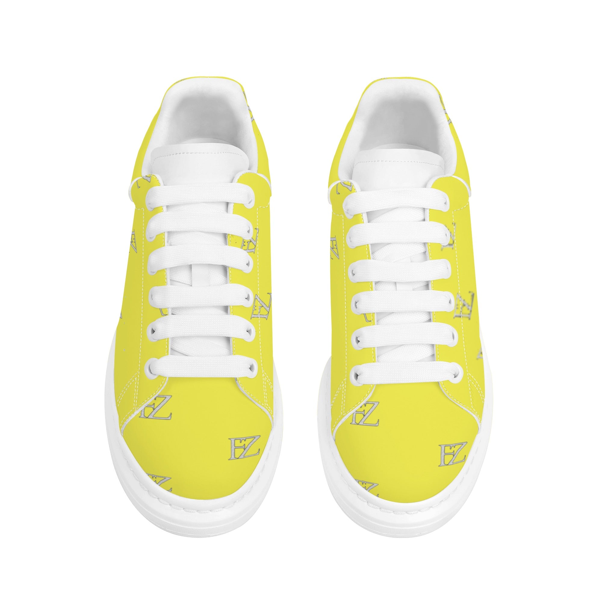 FZ Men's White Tongue Chunky Shoes - FZwear