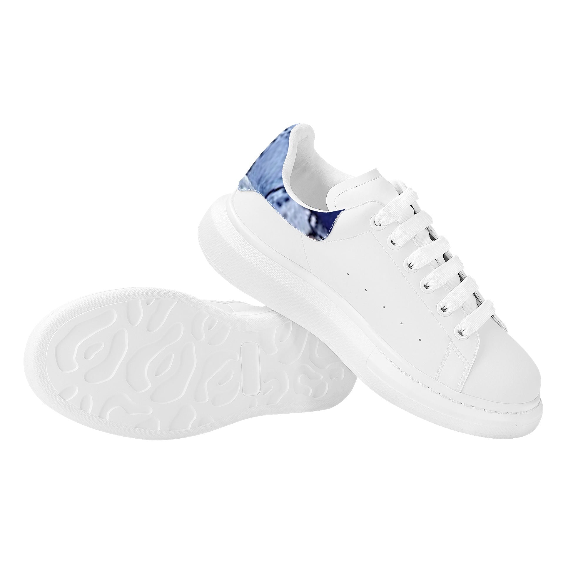 FZ Men's White Tongue Chunky Shoes - FZwear