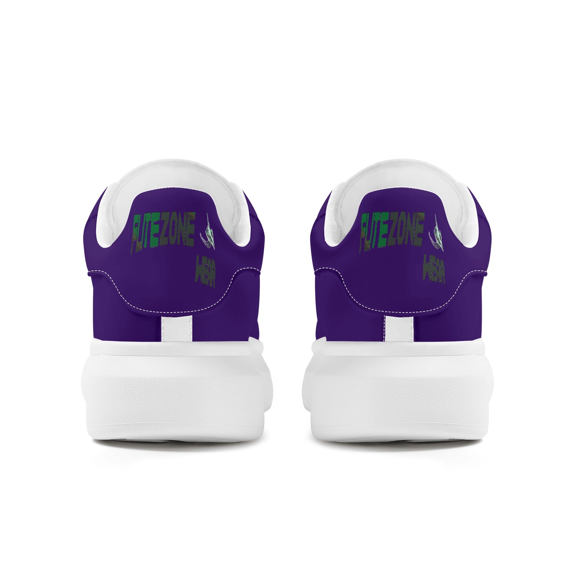 FZ Men's White Tongue Chunky Shoes - FZwear