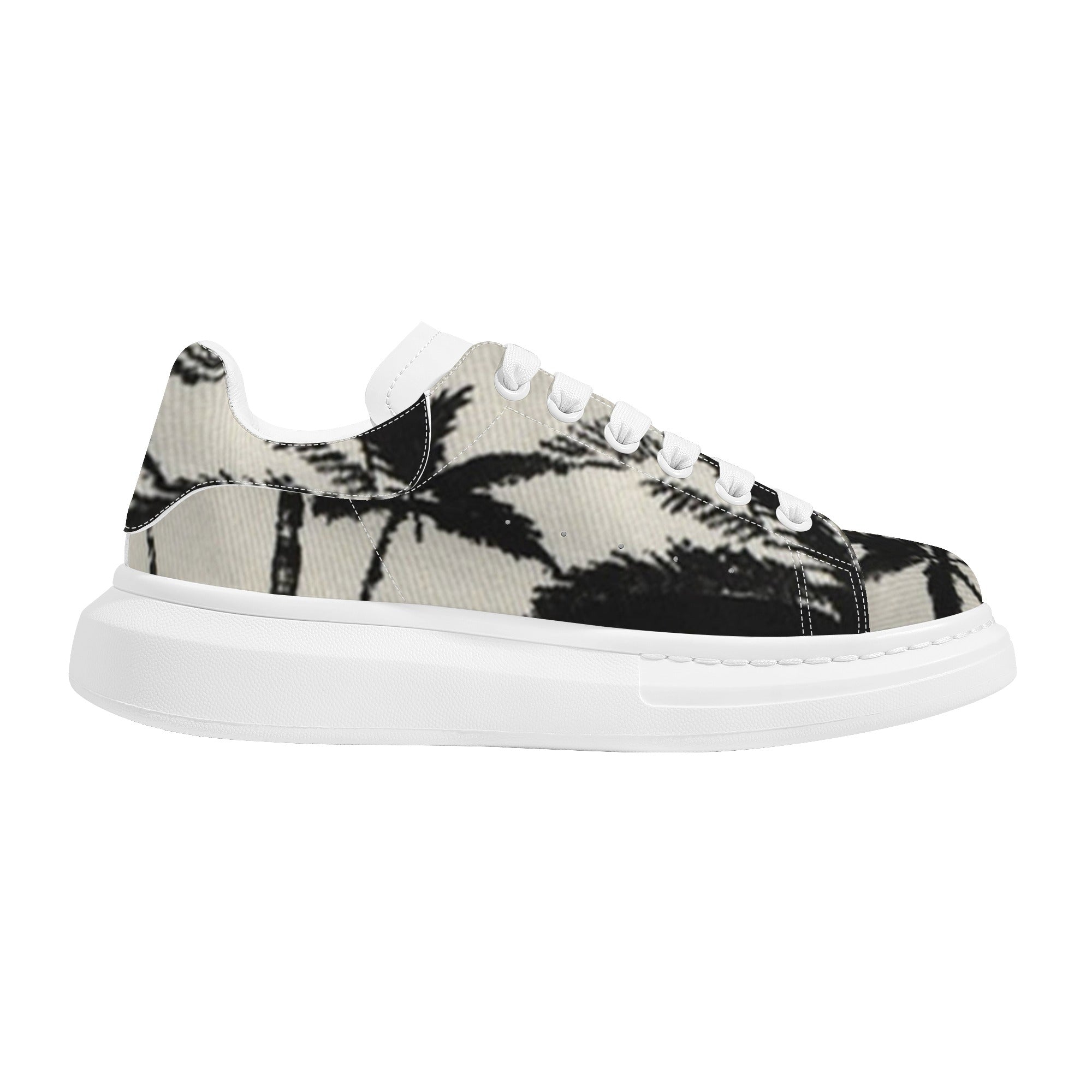 FZ Men's White Tongue Chunky Shoes - FZwear