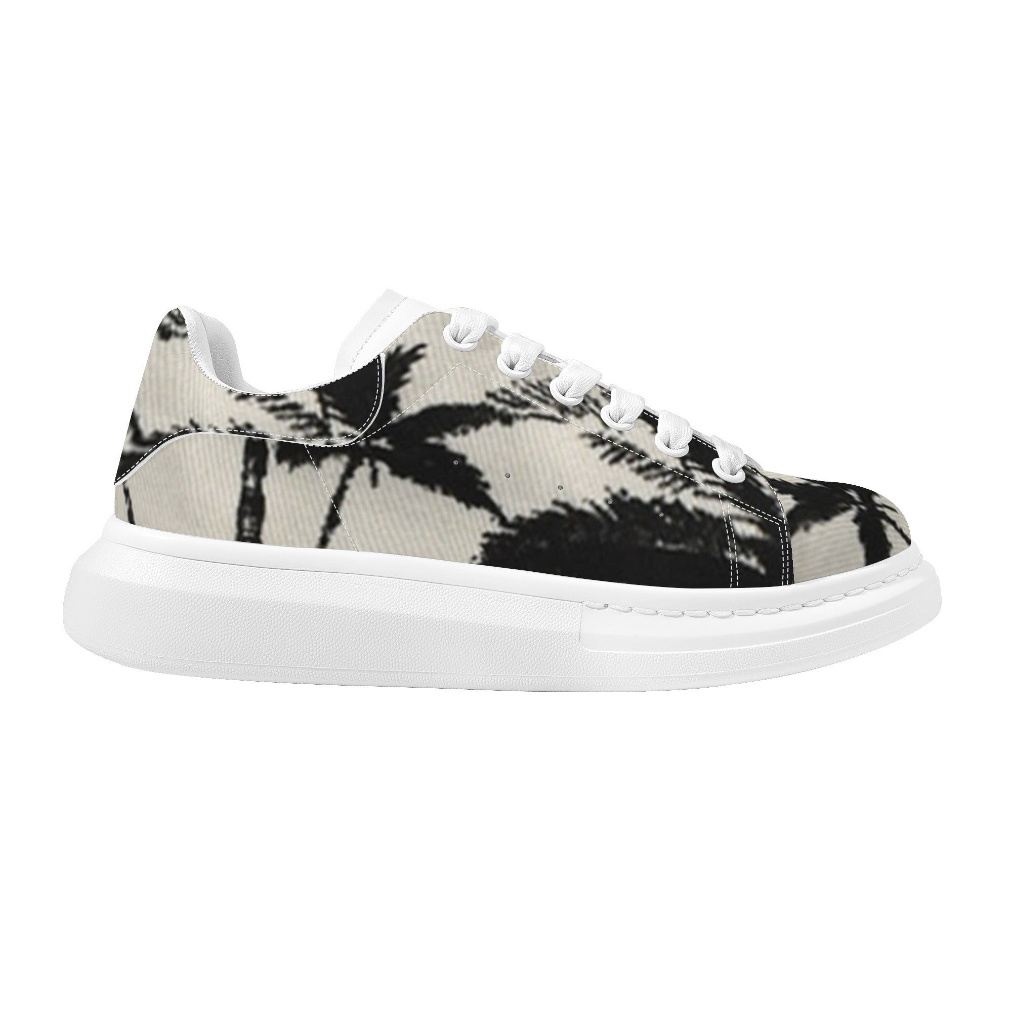 FZ Men's White Tongue Chunky Shoes - FZwear