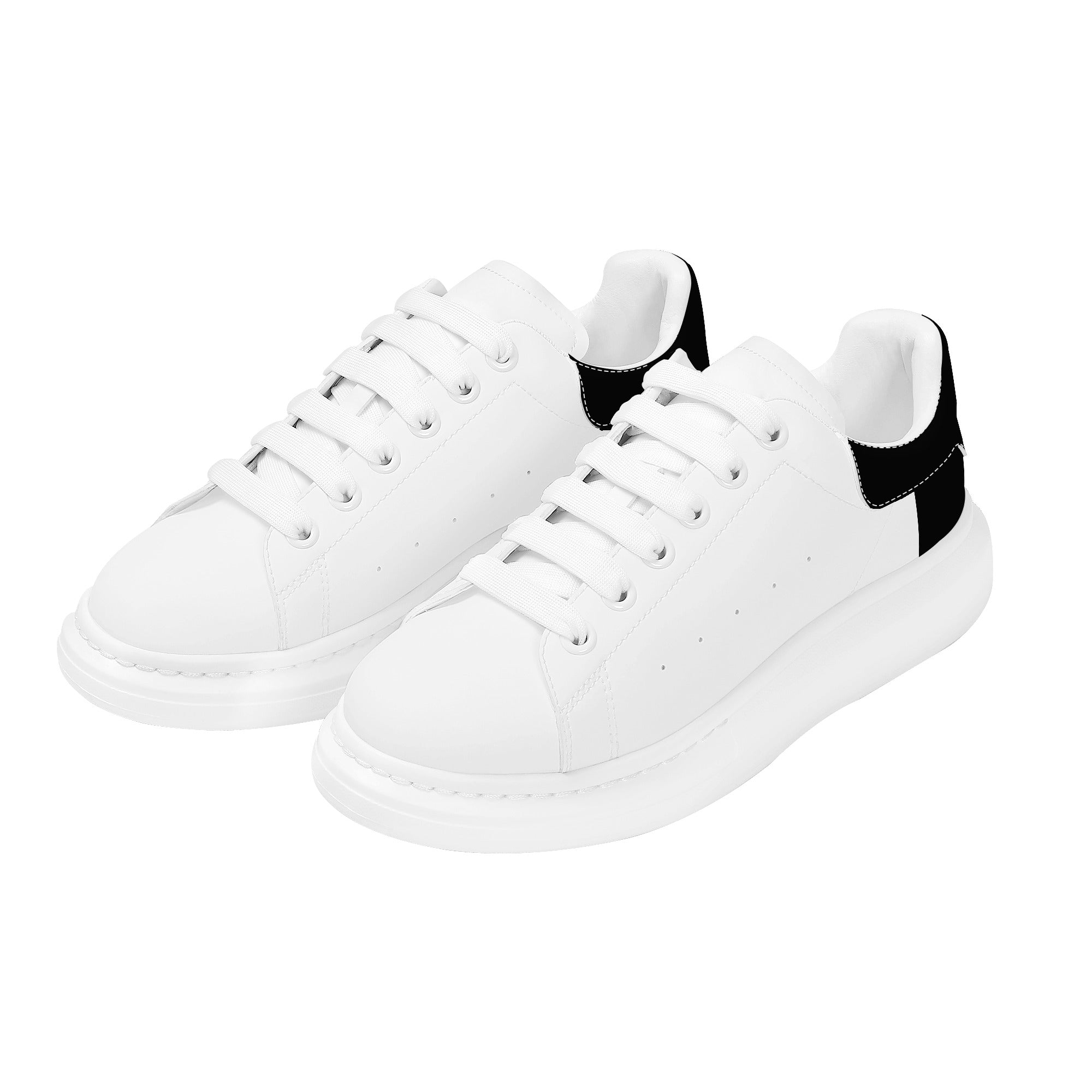 FZ Mens White Tongue Chunky Shoes - FZwear