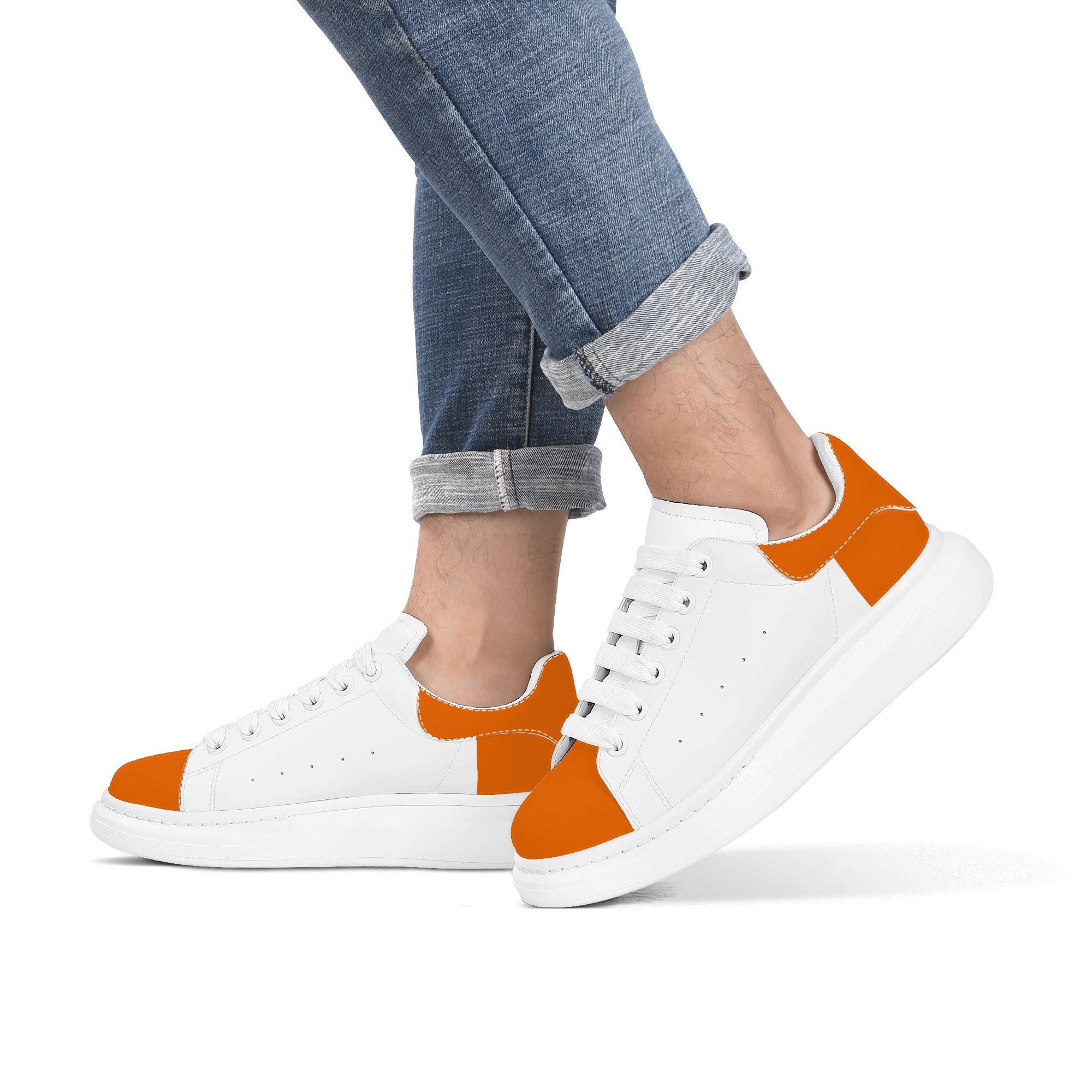 FZ Mens White Tongue Chunky Shoes - FZwear