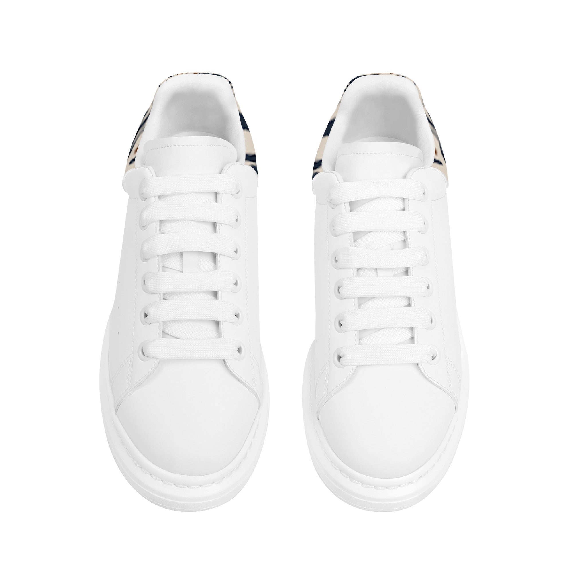 FZ Mens White Tongue Chunky Shoes - FZwear