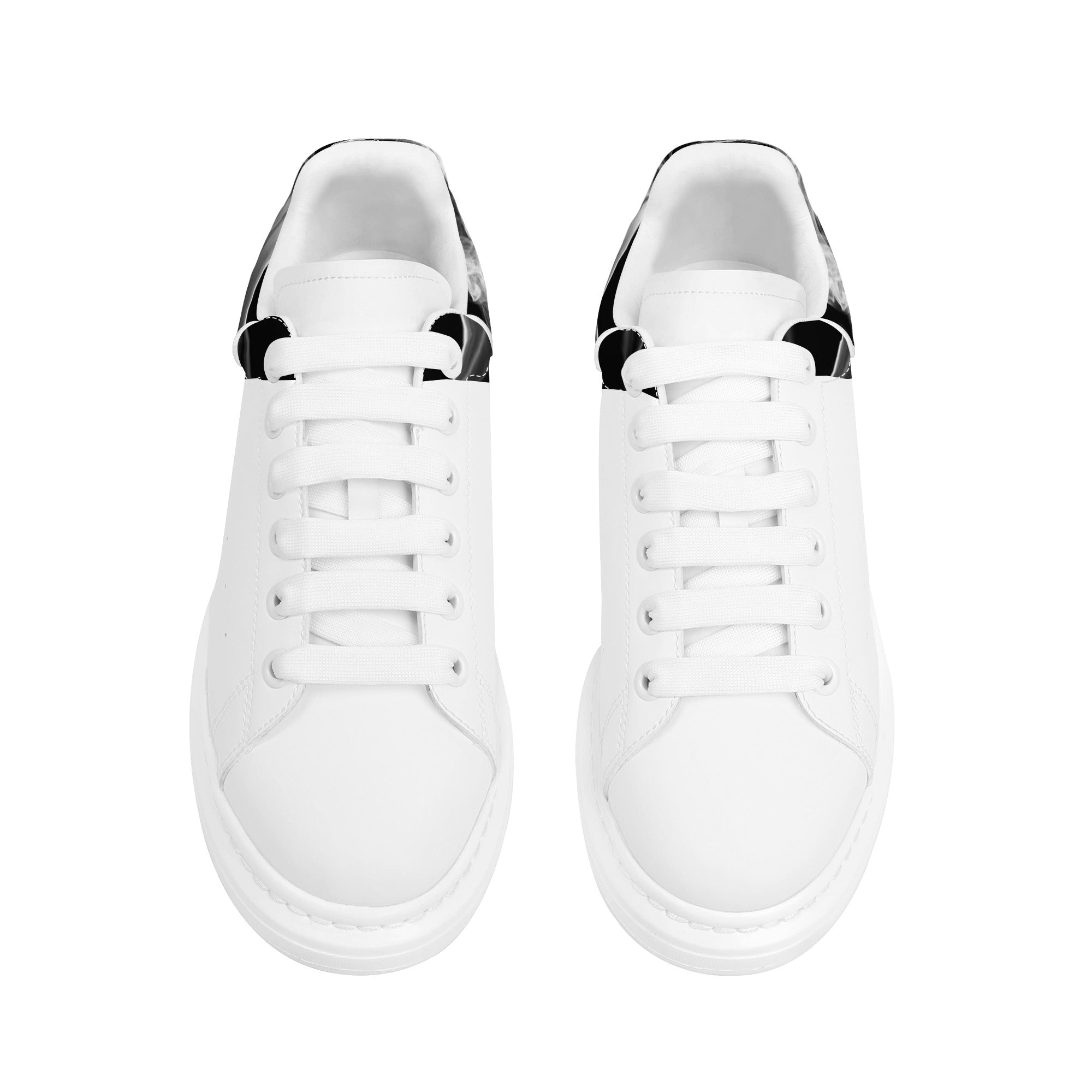 Mens White Low Top Chunky Shoes - FZwear