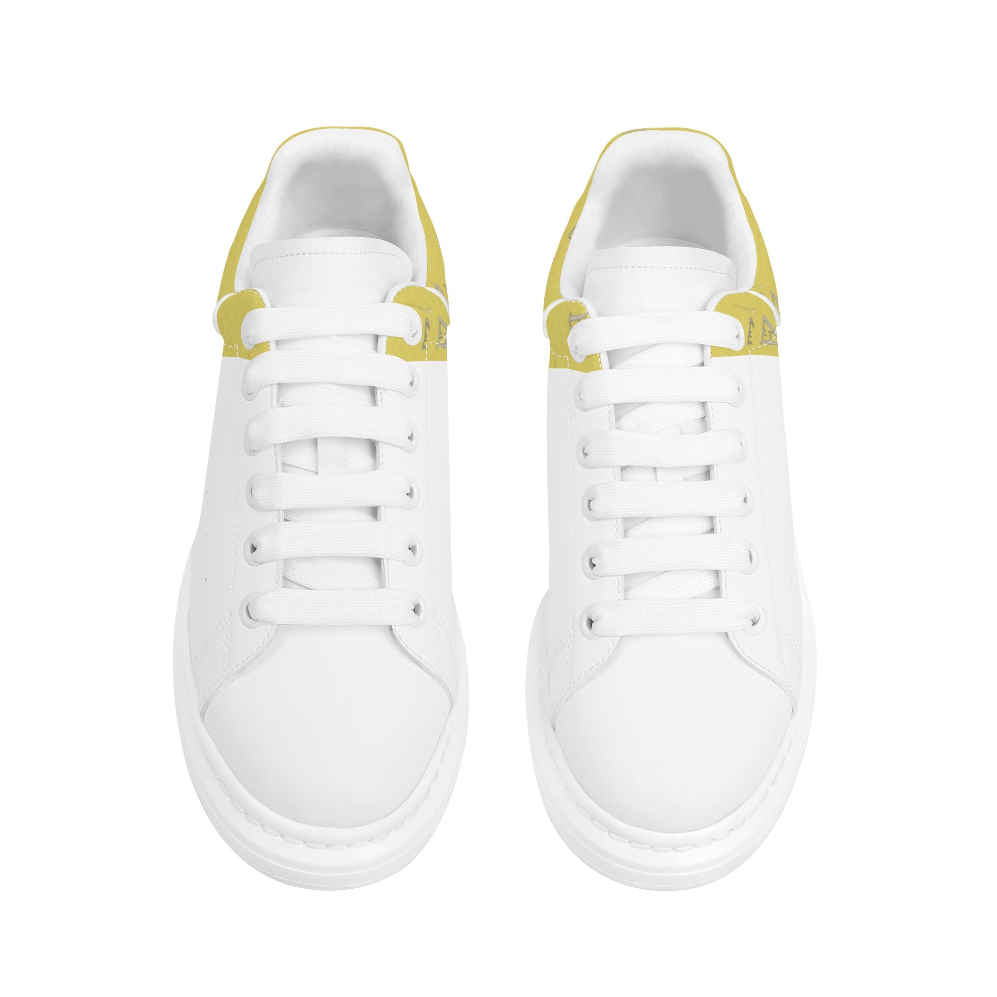 FZ Mens White Tongue Chunky Shoes - FZwear