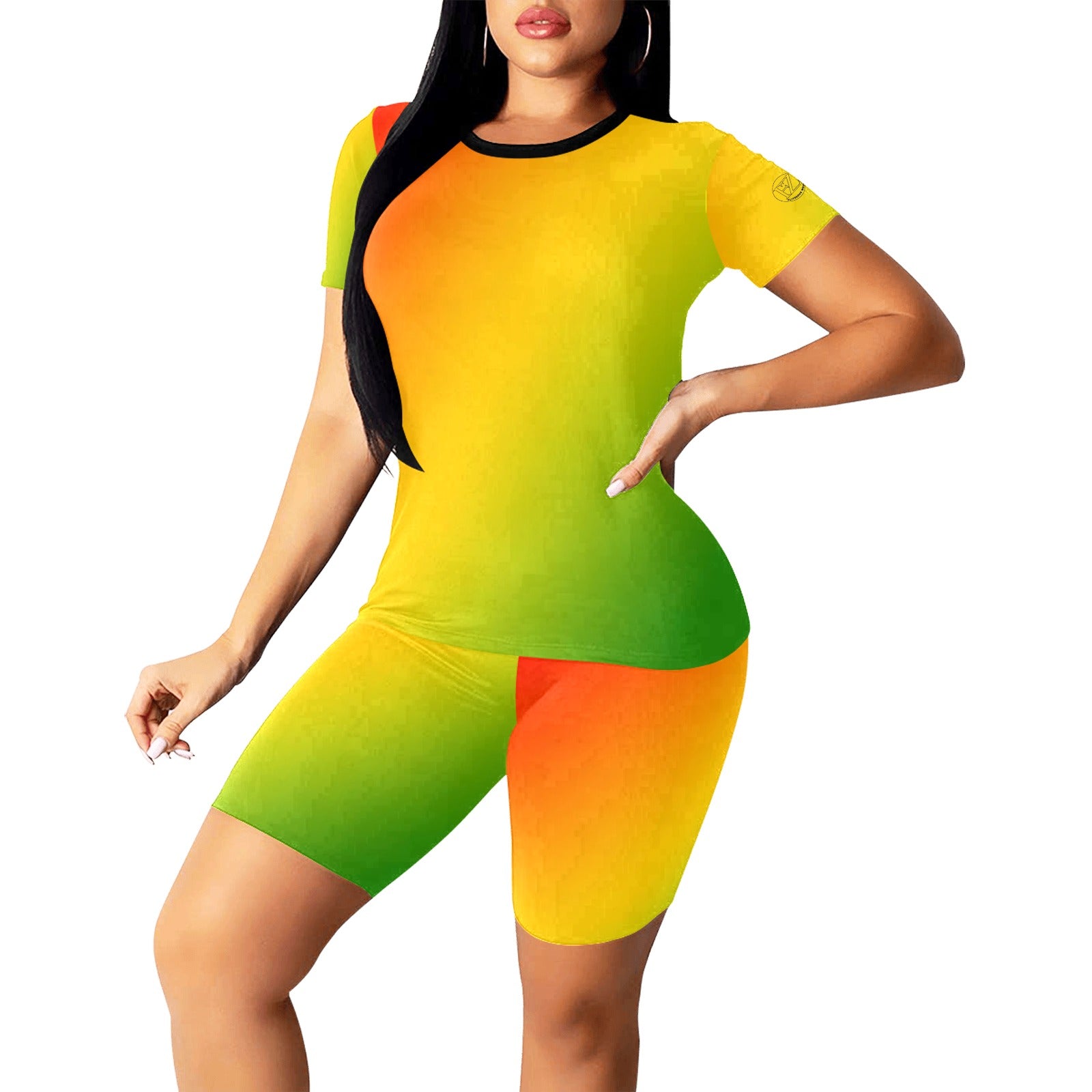 FZ Women's Rasta Shorts Suit - FZwear