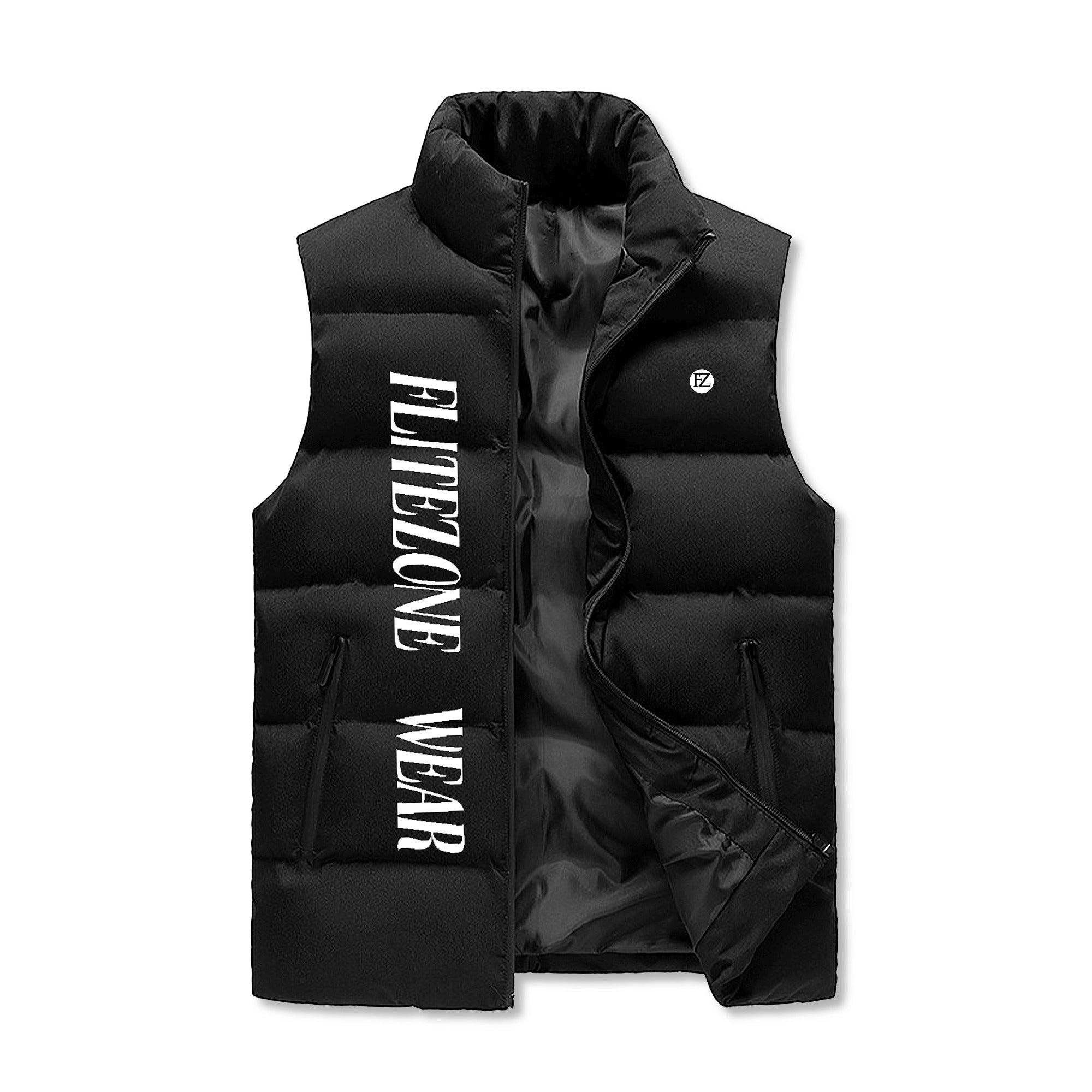 FZ Mens Warm Stand Collar Zip Up Puffer Jacket - FZwear