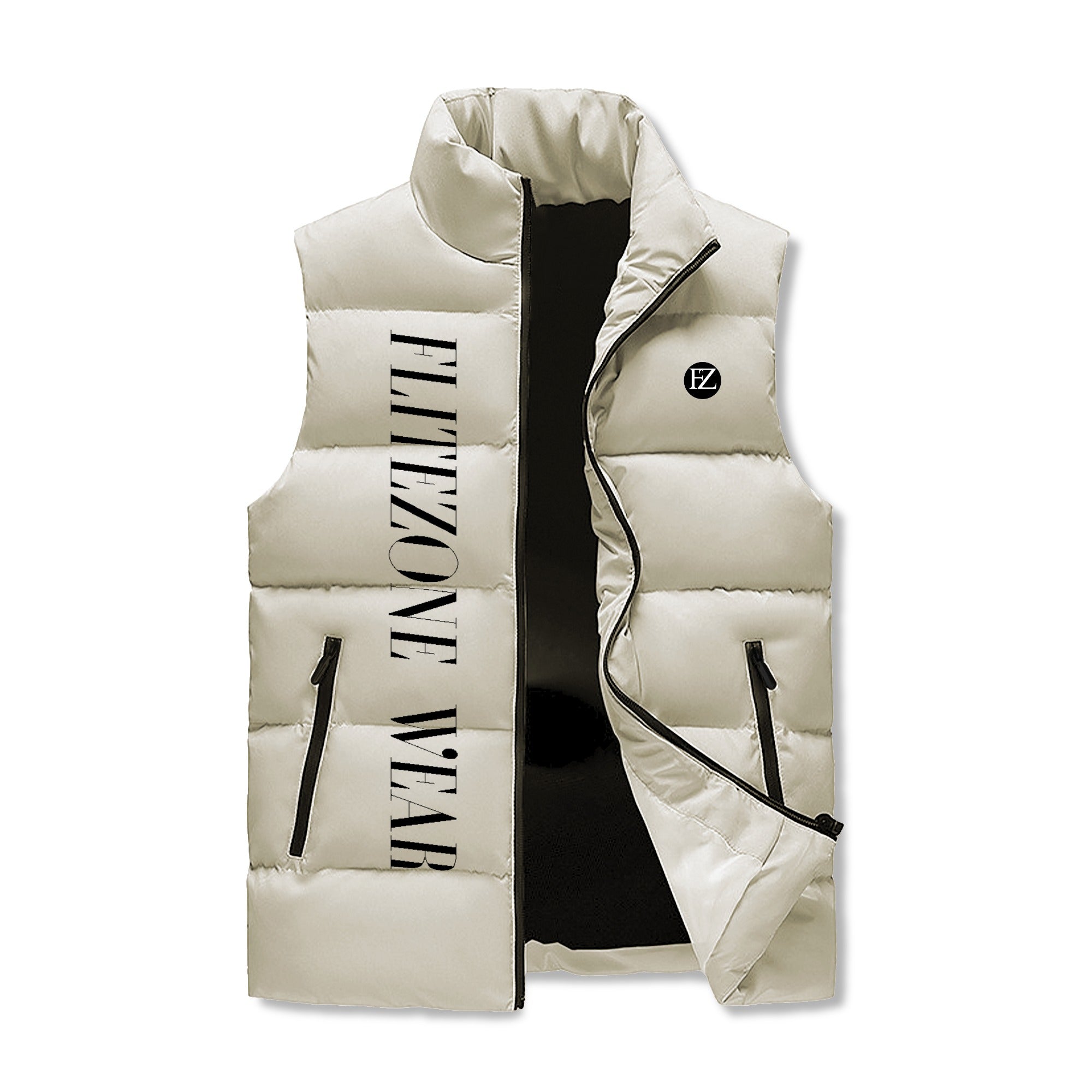 FZ Mens Warm Stand Collar Zip Up Puffer Jacket - FZwear