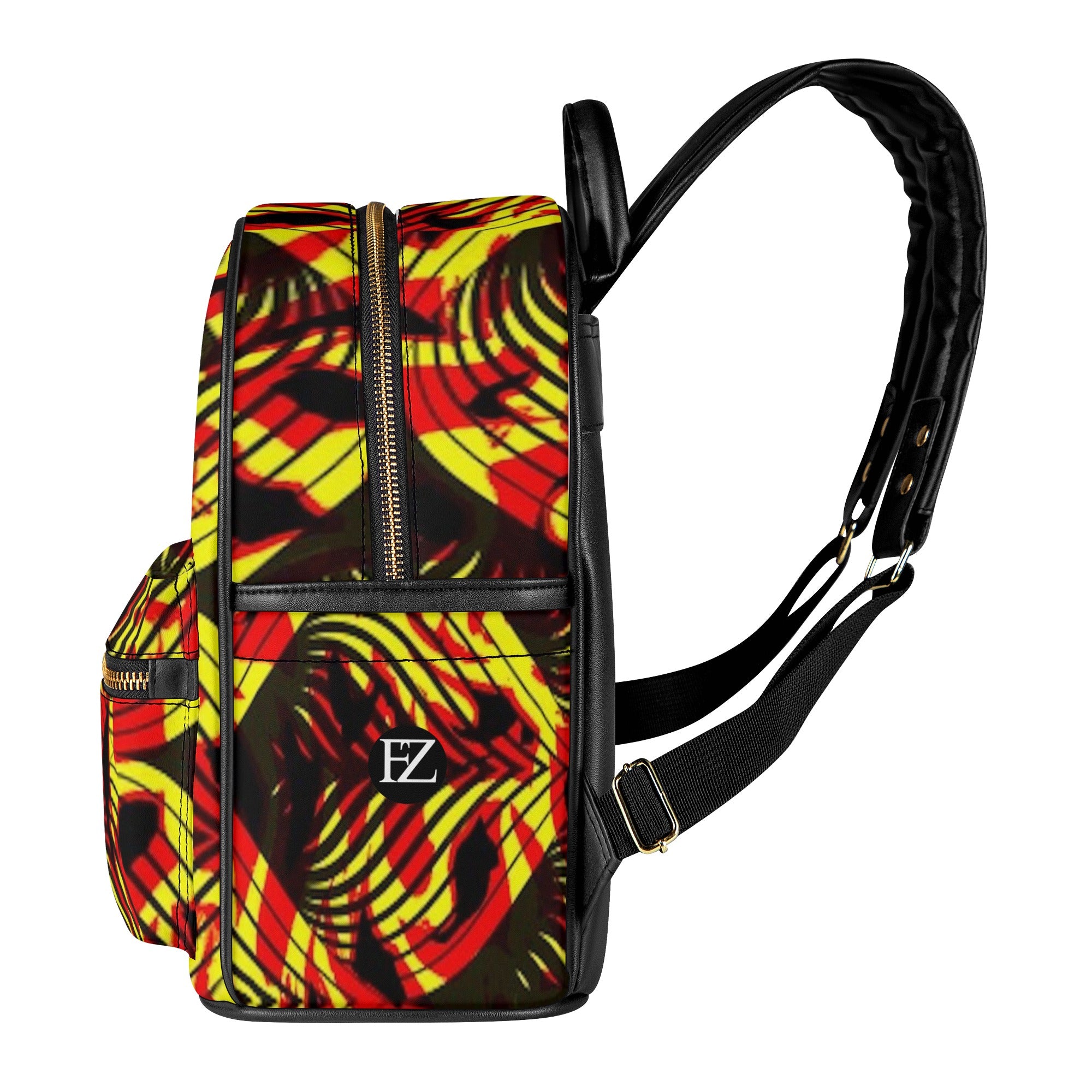 FZ African Print Casual PU Backpack - FZwear