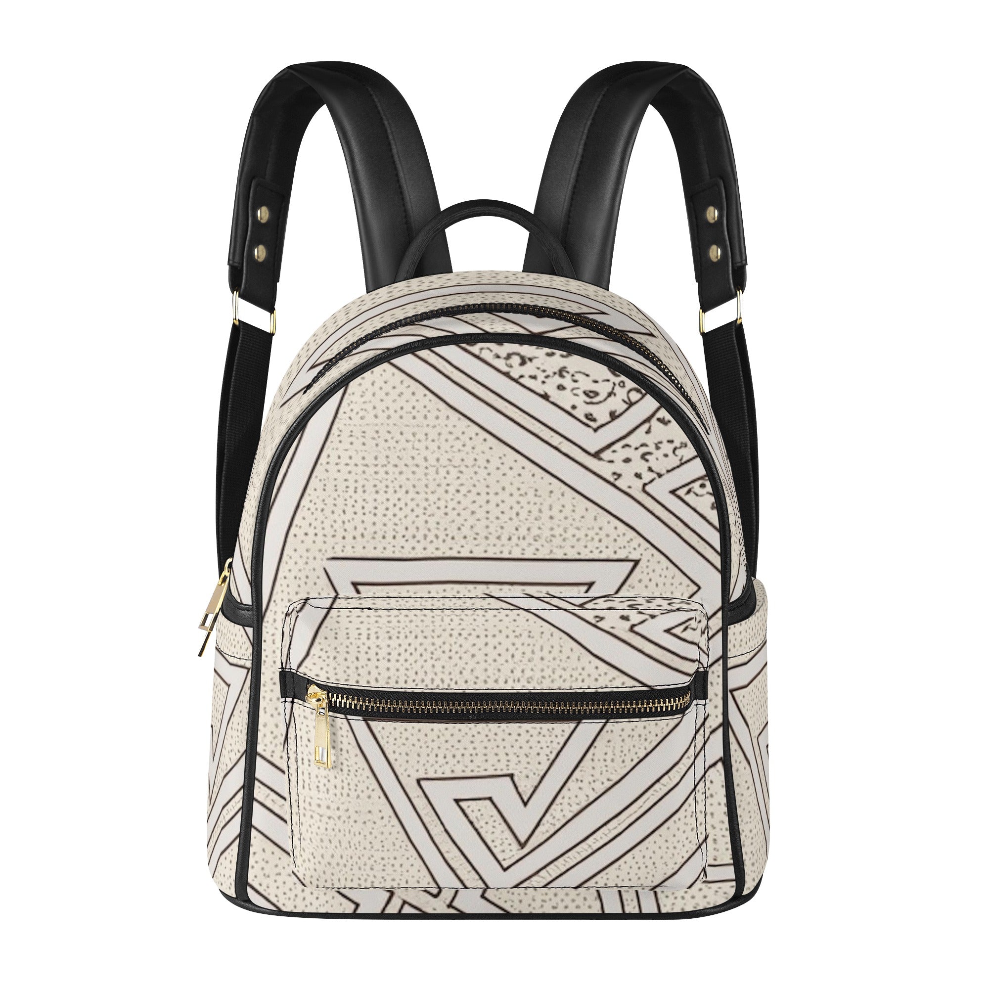 FZ African Print Casual PU Backpack - FZwear