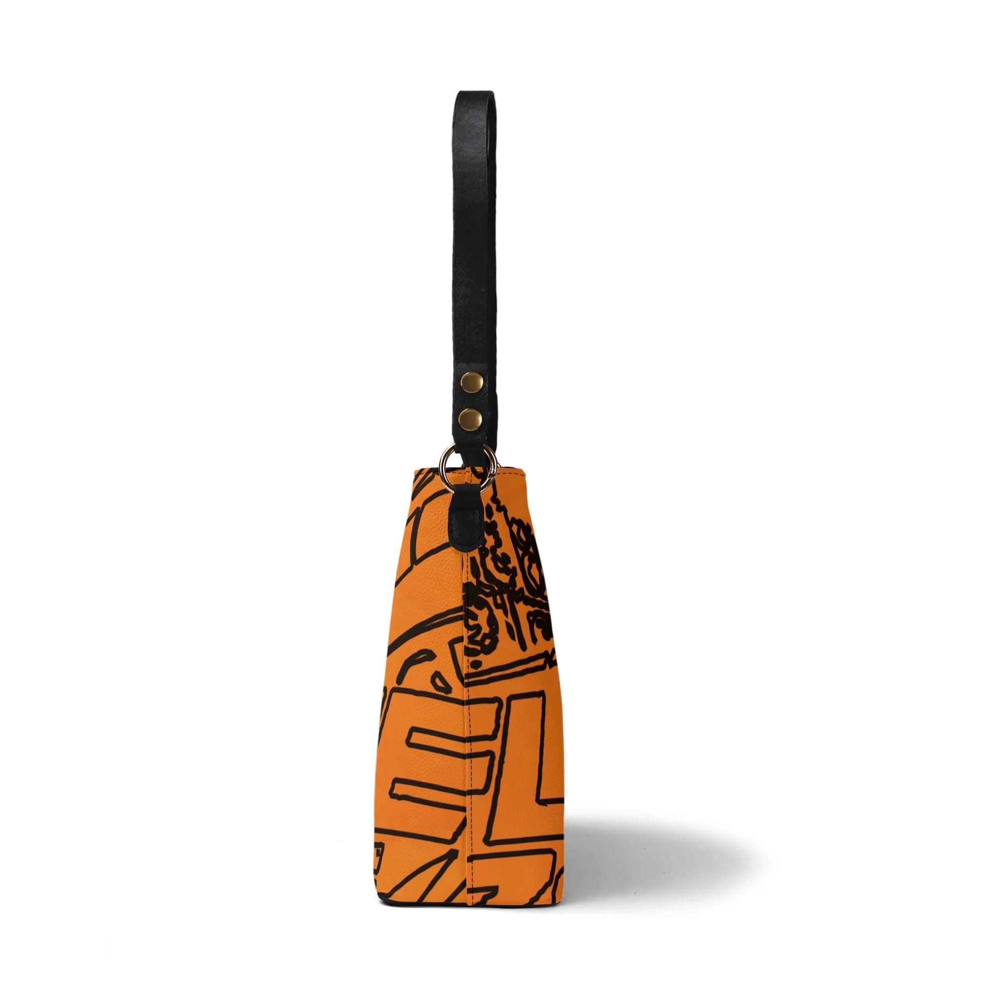 FZ Women's PU Bucket Bag popcustoms