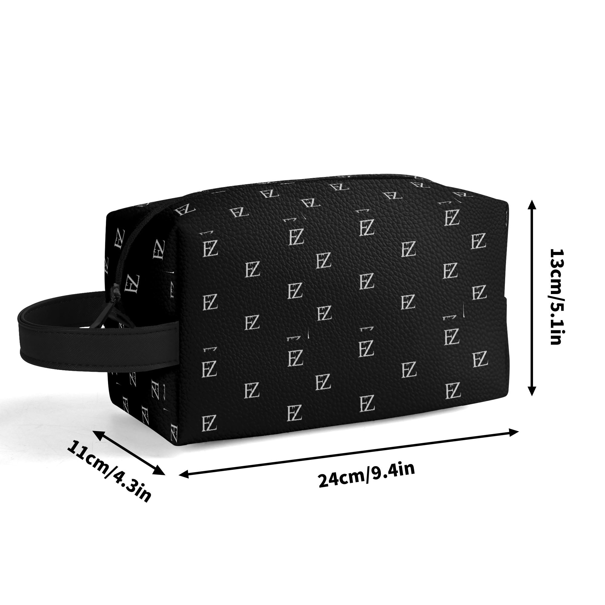 FZ Travel PU Leather Toiletry Bag