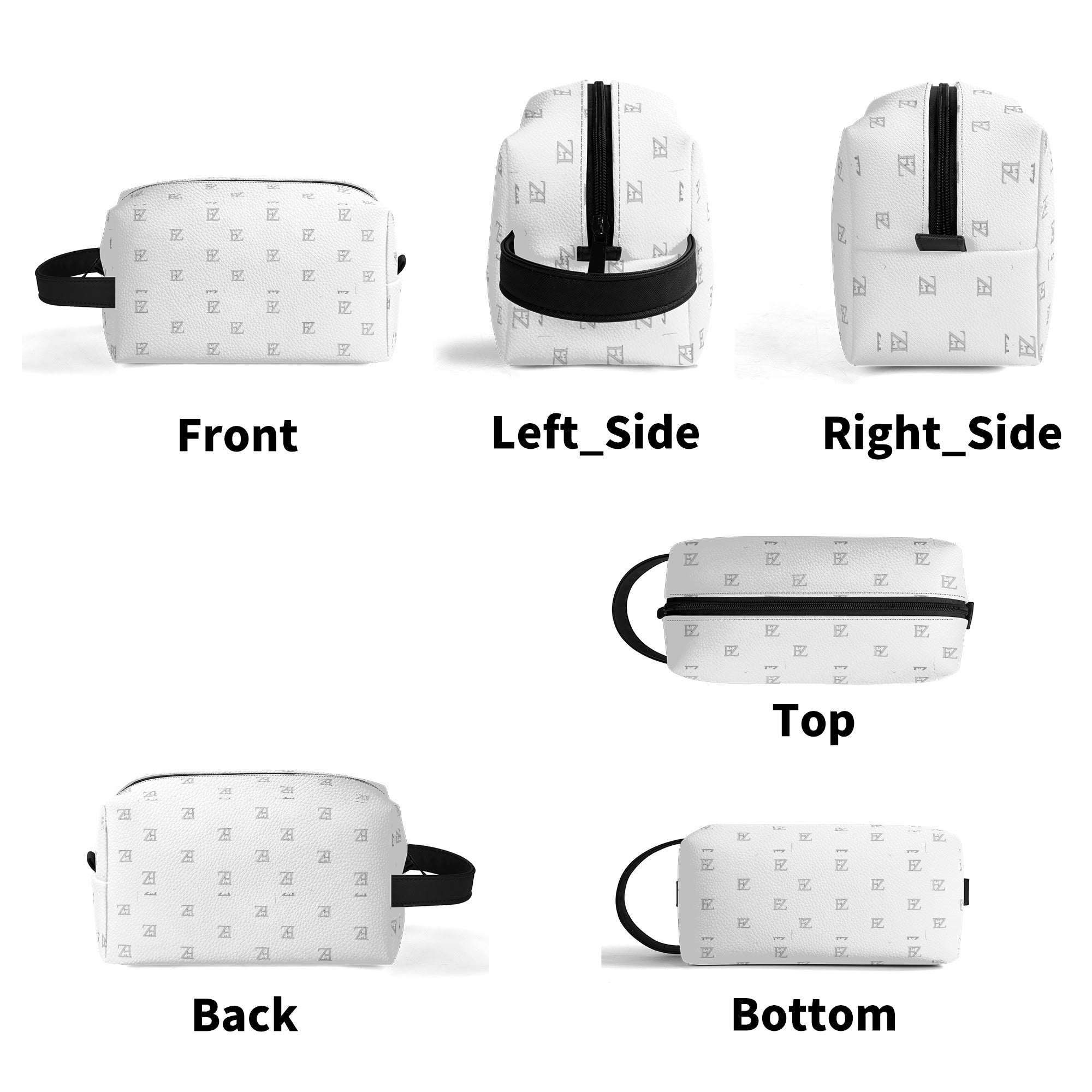 FZ Travel PU Leather Toiletry Bag