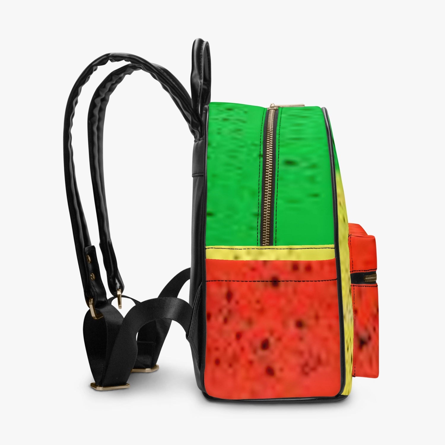 FZ Rasta Yaad Printed PU Backpack - FZwear