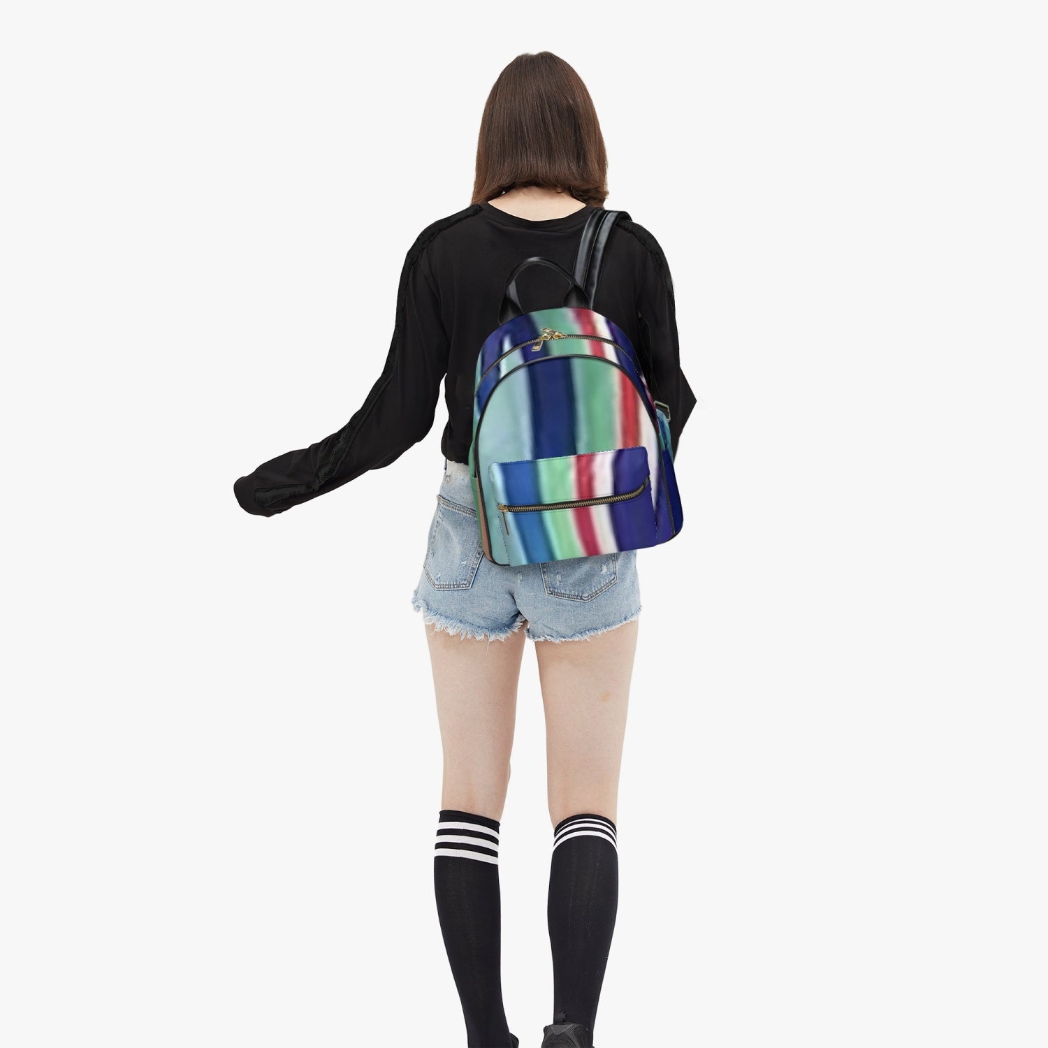 FZ Printed PU Backpack - FZwear