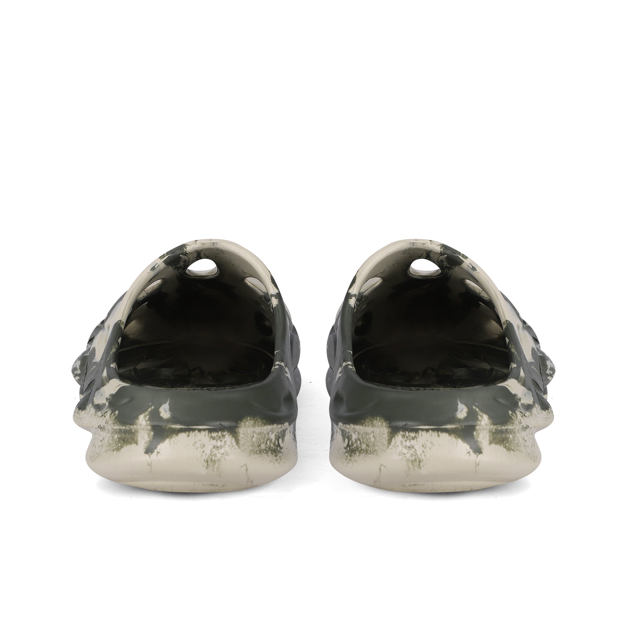 FZ Unisex Leisure EVA Two-tone Hollow Out Clogs Sandals