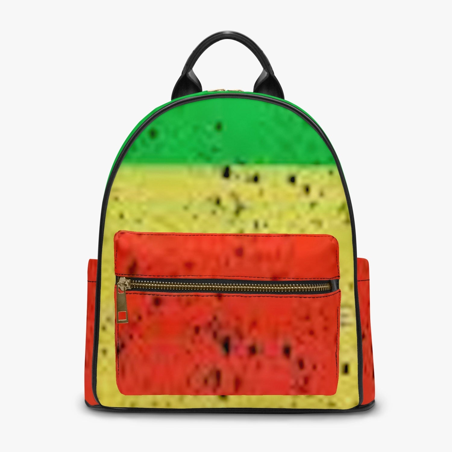 FZ Rasta Yaad Printed PU Backpack - FZwear