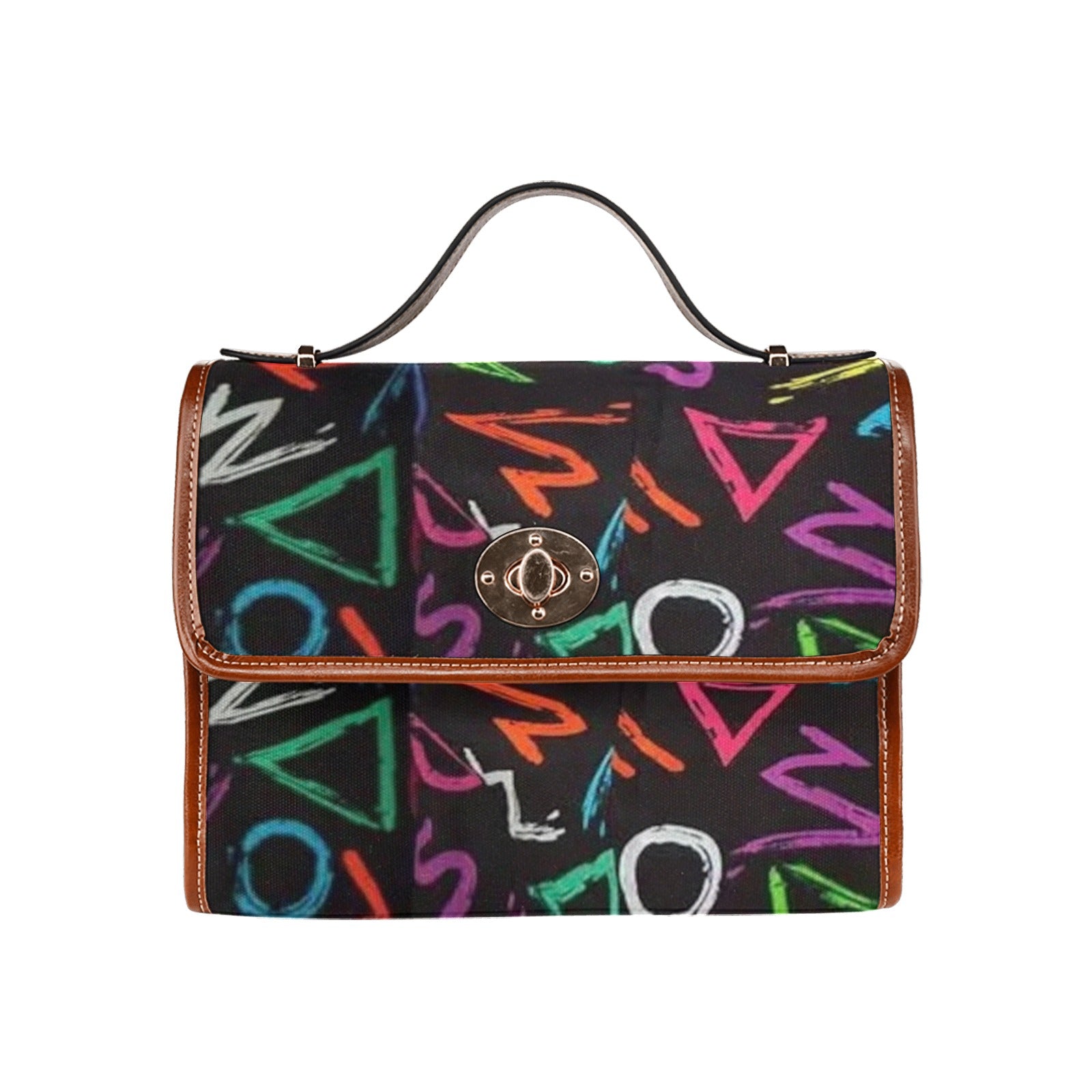 FZ AFRICAN ABSTRACT PRINT HANDBAG 2 - FZwear