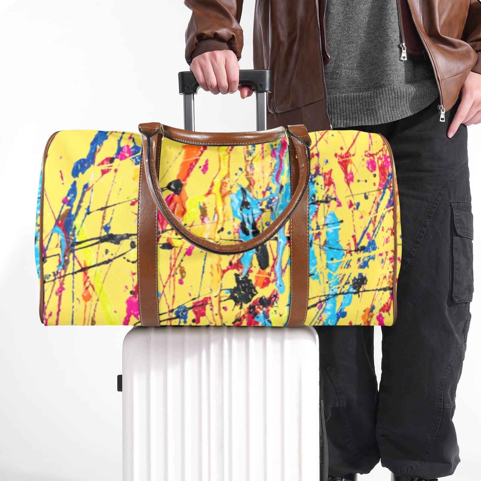 FZ Painted Travel Bag