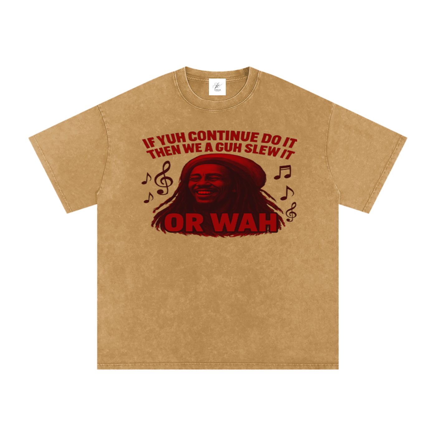 Acid Wash Oversize T-Shirt - 250 GSM