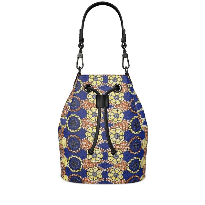 FZ AFRICAN PRINT DESIGNER BUCKET BAG Contrado