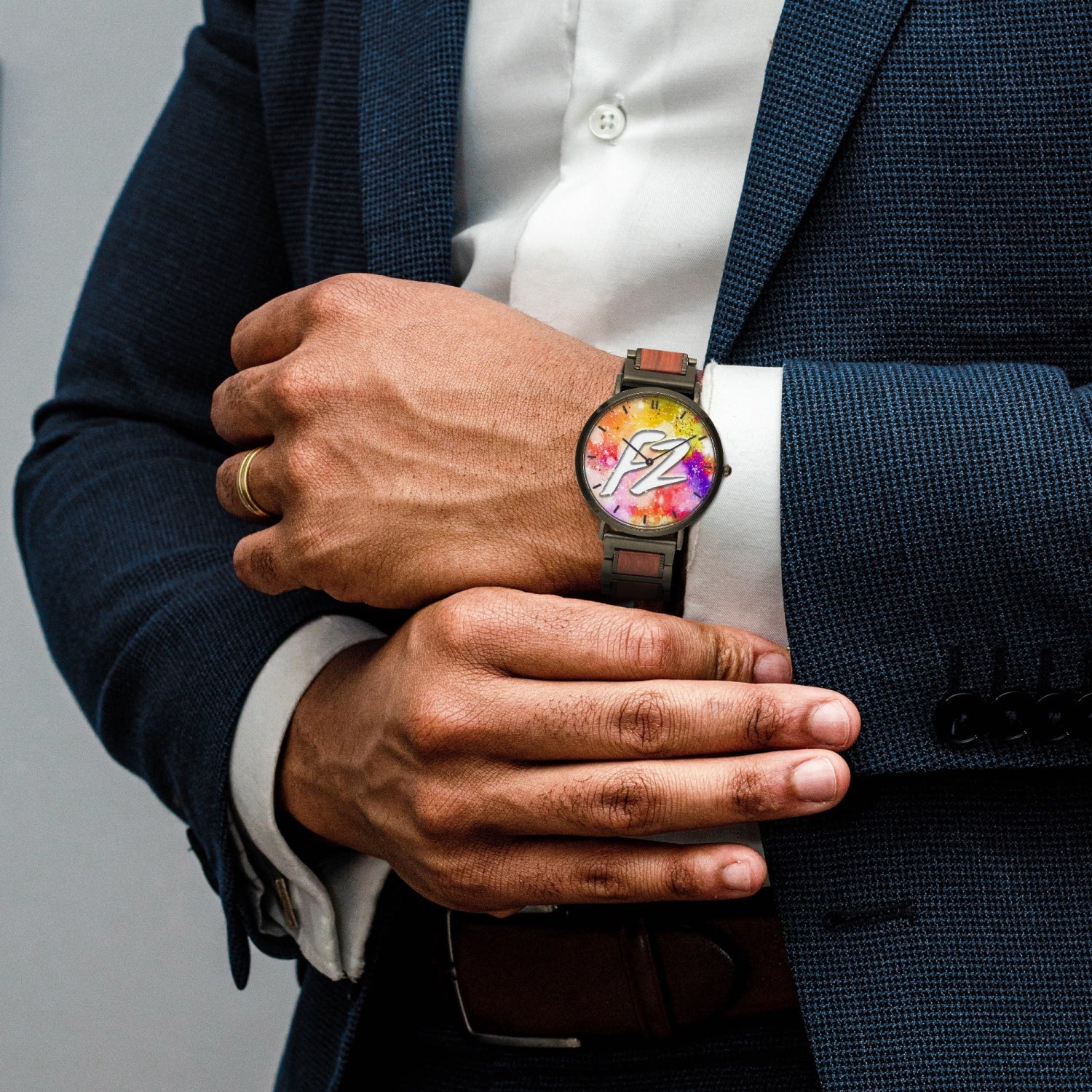 FZ Unisex wooden Strap Quartz Watch - FZwear