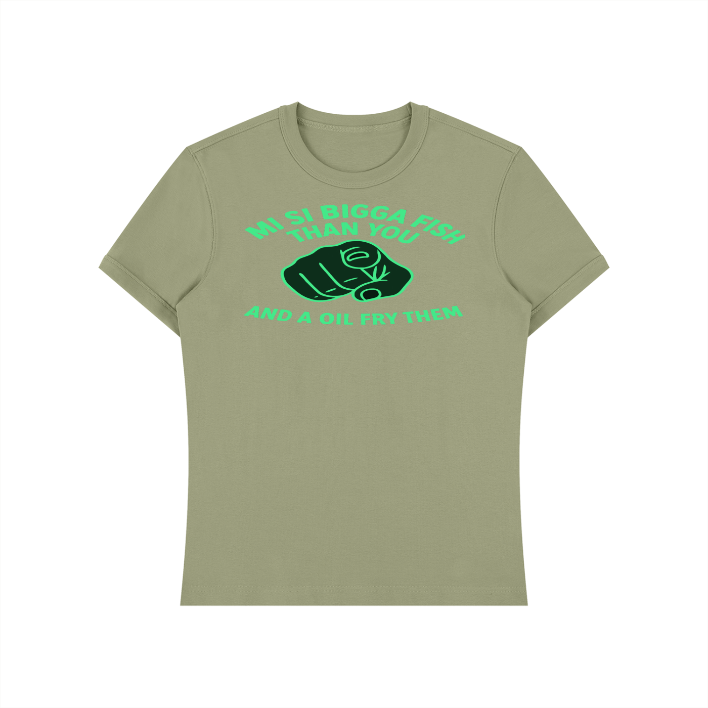 FZ Unisex Heavyweight Fry Slim Fit Tee