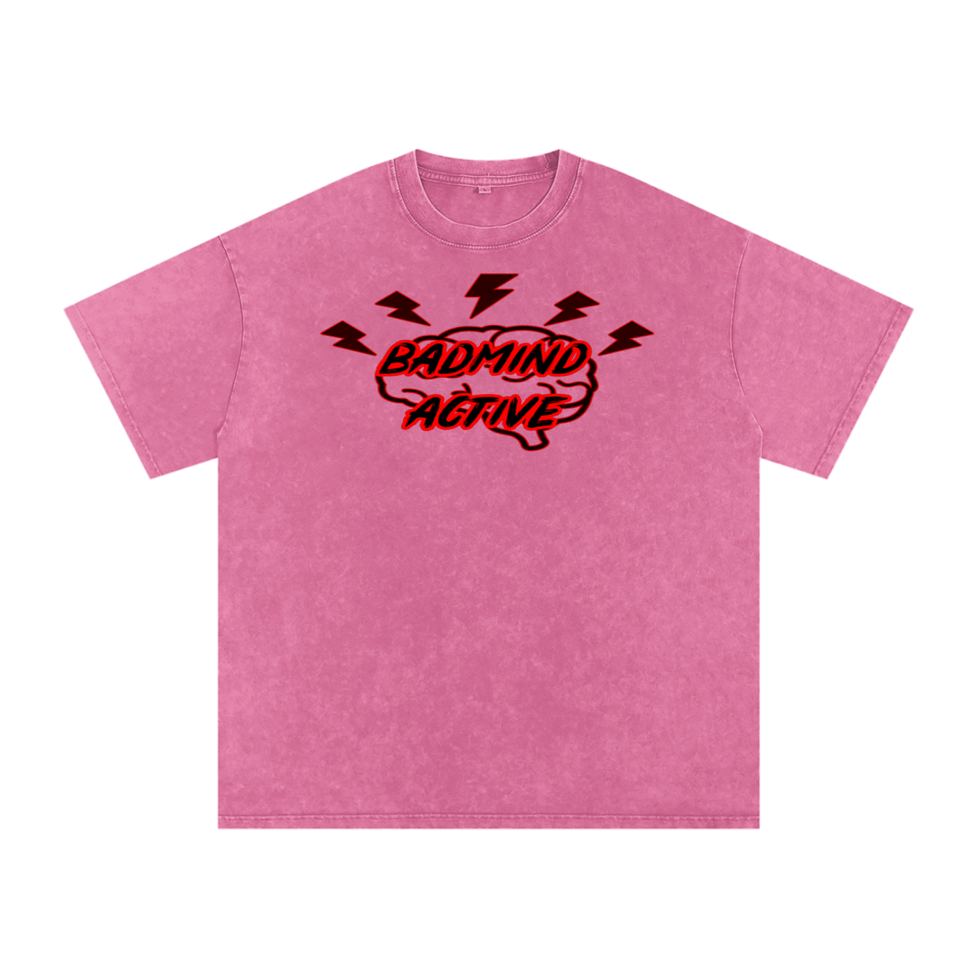 FZ Unisex Snow Washed Oversized Cotton Tee