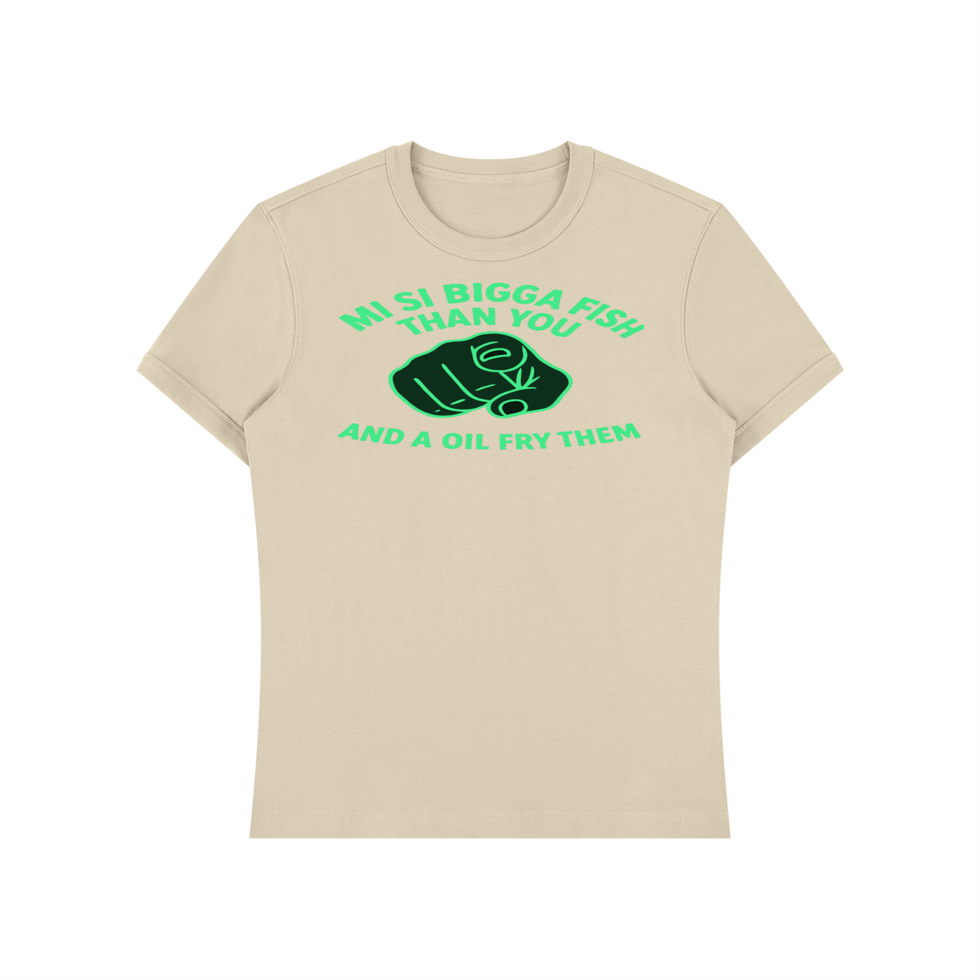 FZ Unisex Heavyweight Fry Slim Fit Tee