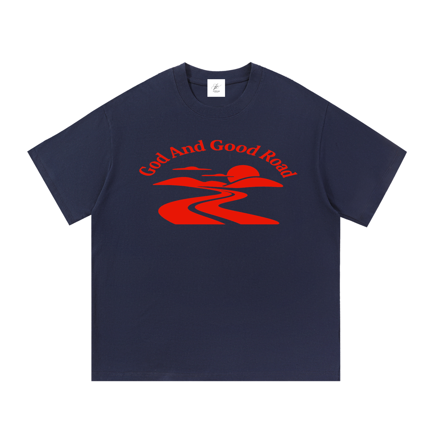 FZ Unisex Essential Good Road Cotton Tee