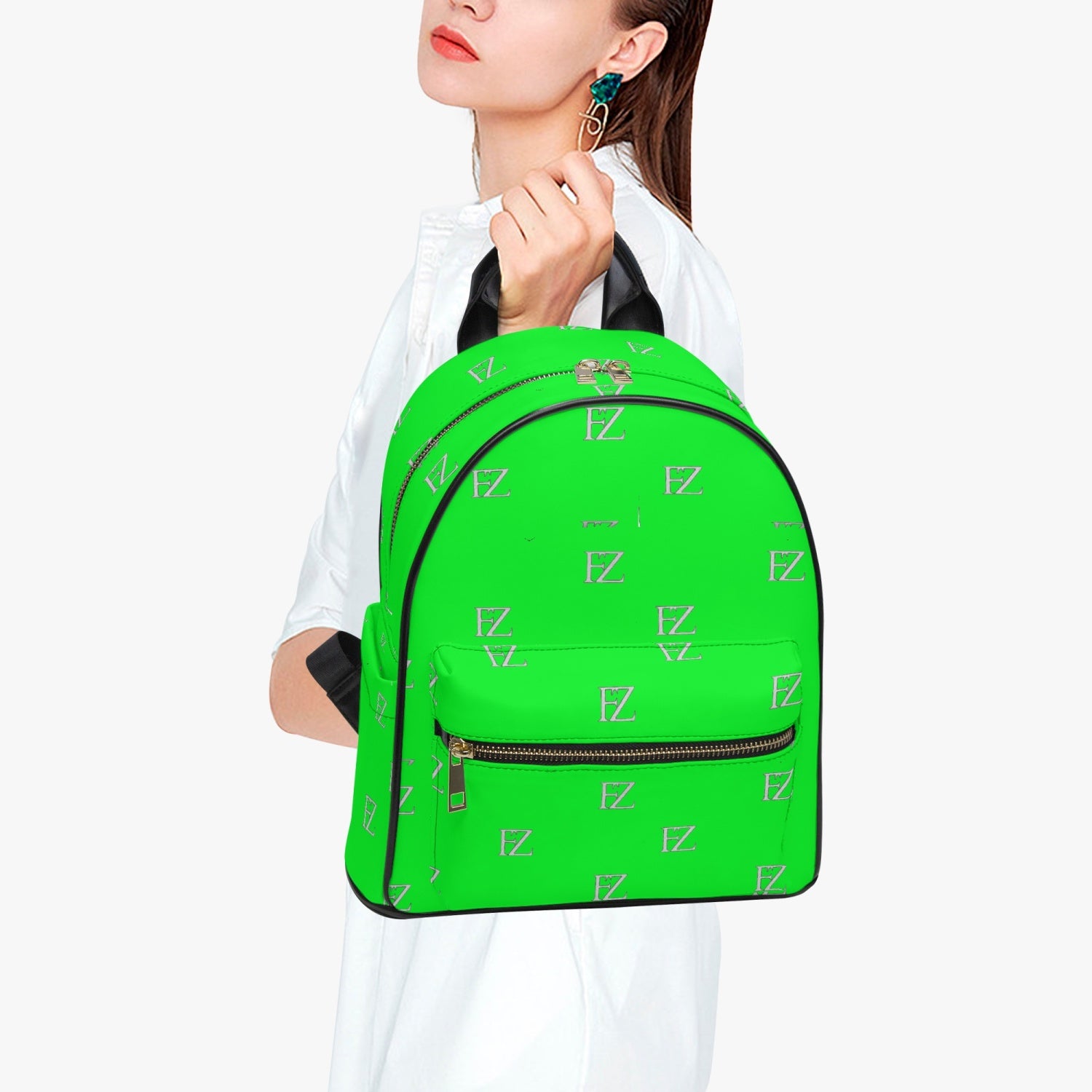 FZ Printed PU Backpack - FZwear