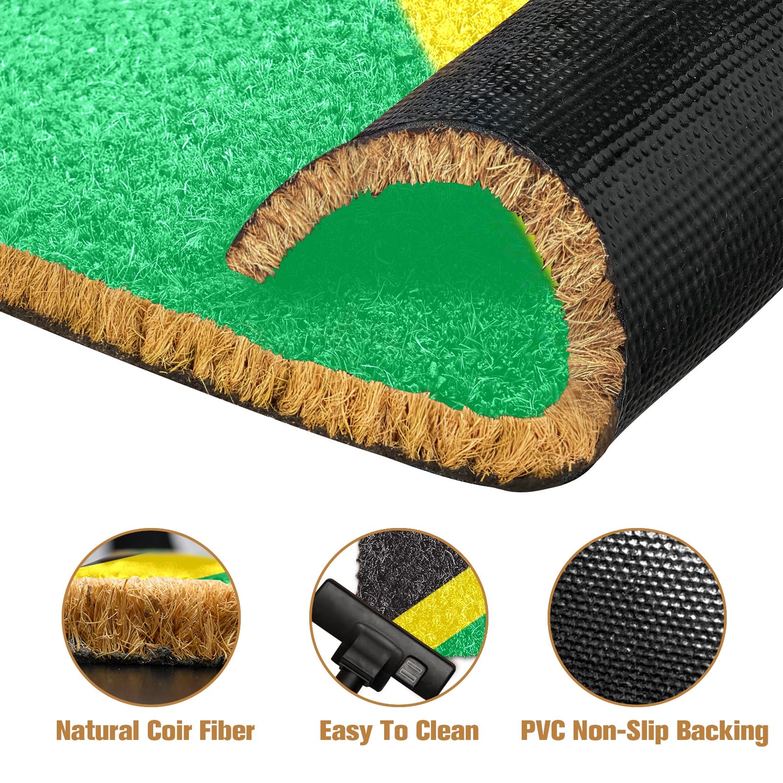 FZ Yaad Natural Coir Doormat