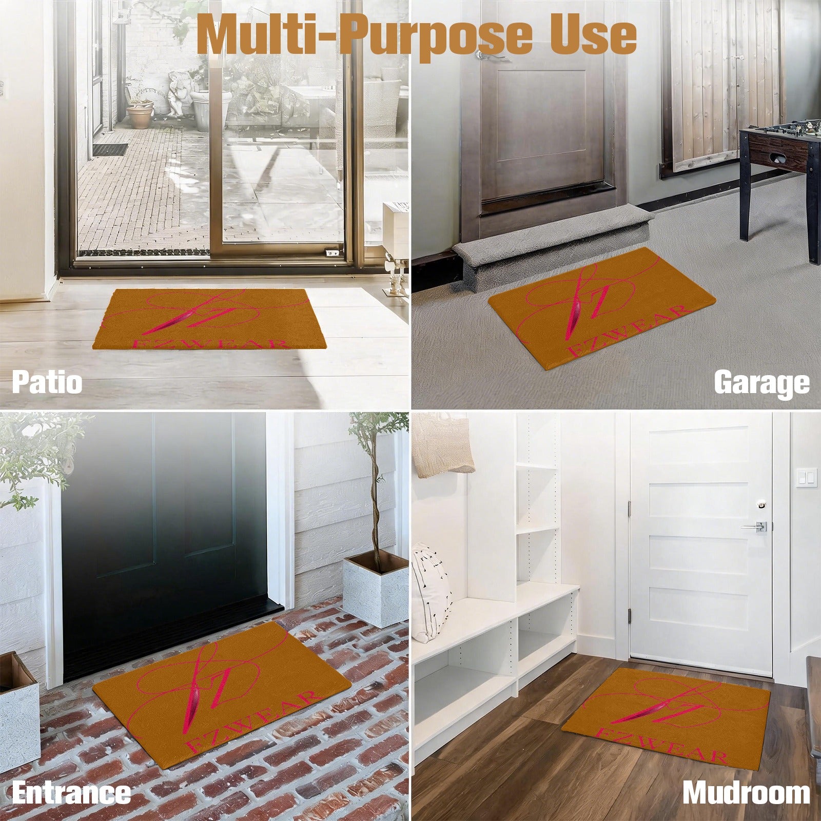 FZ Zone Natural Coir Doormat